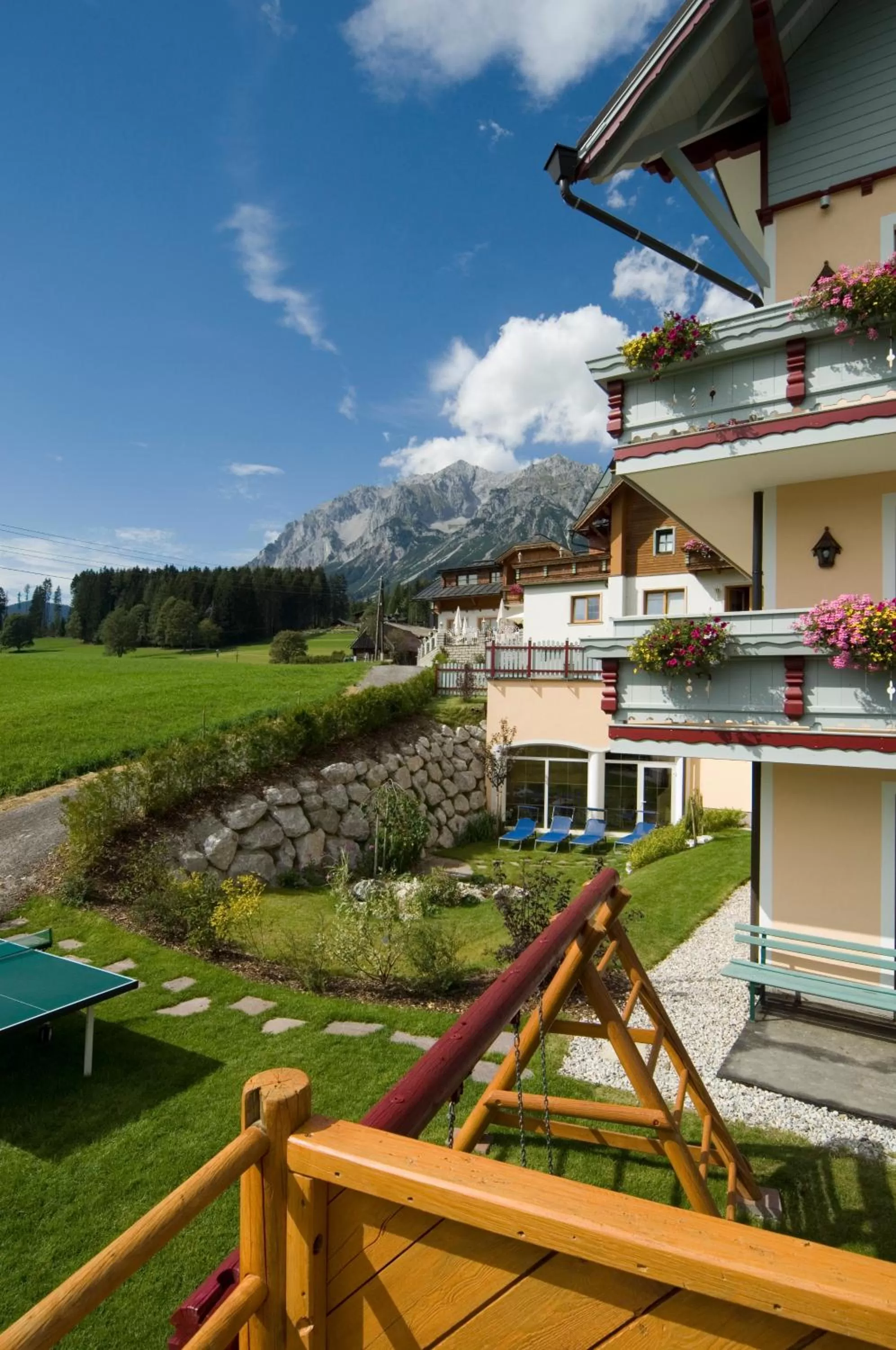 Children play ground in Hotel Neuwirt