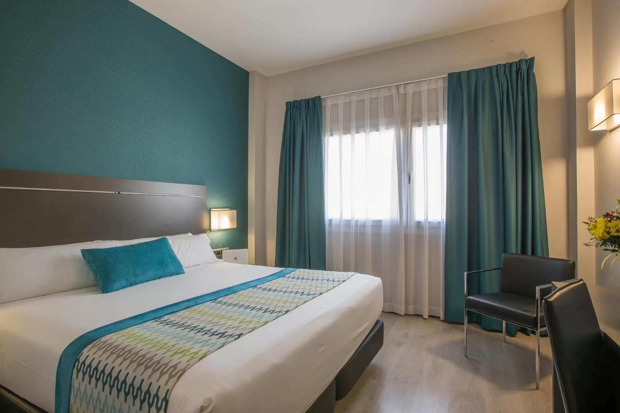 Bed in Hotel Venture Sant Cugat