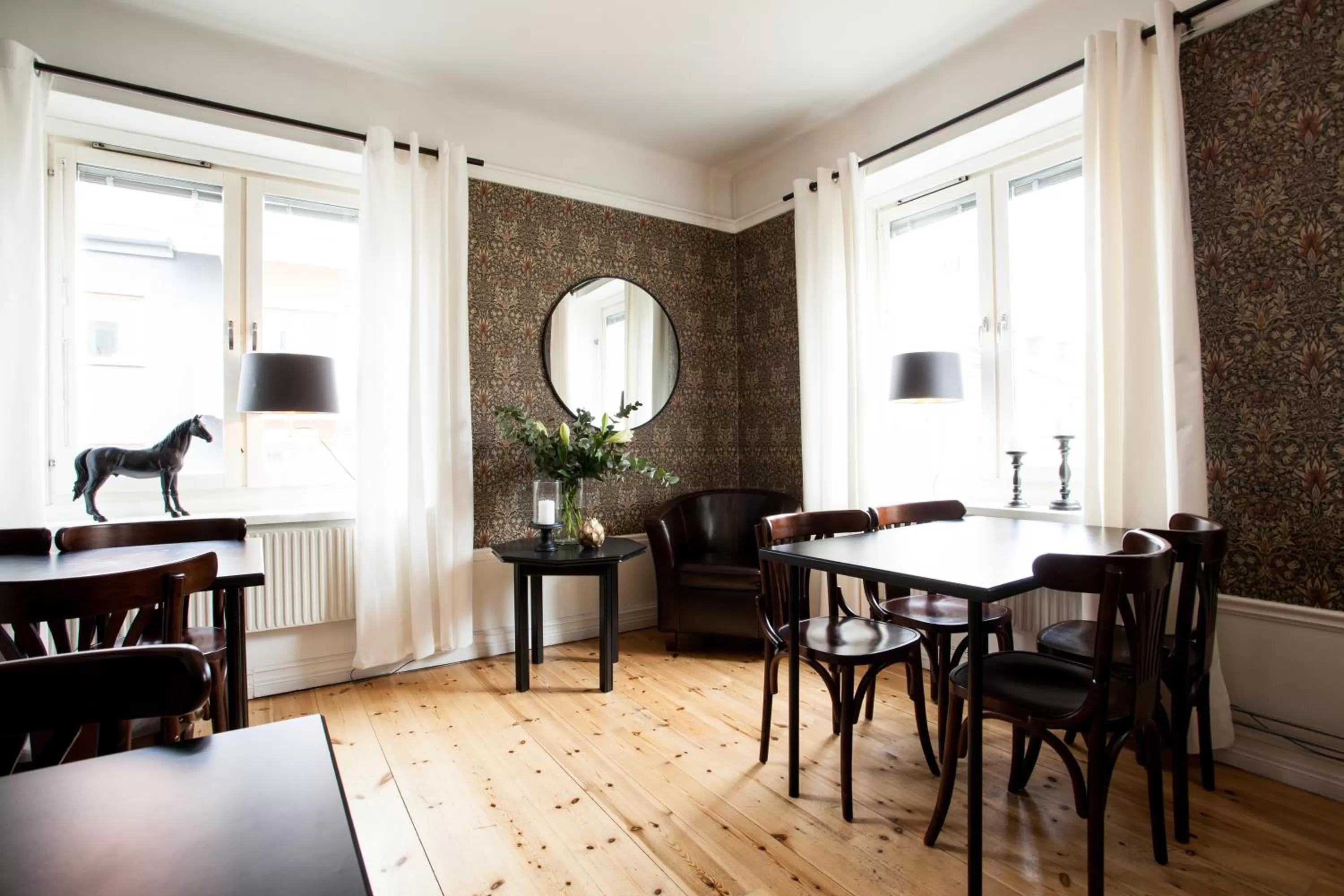 Seating area in Centric Hotel