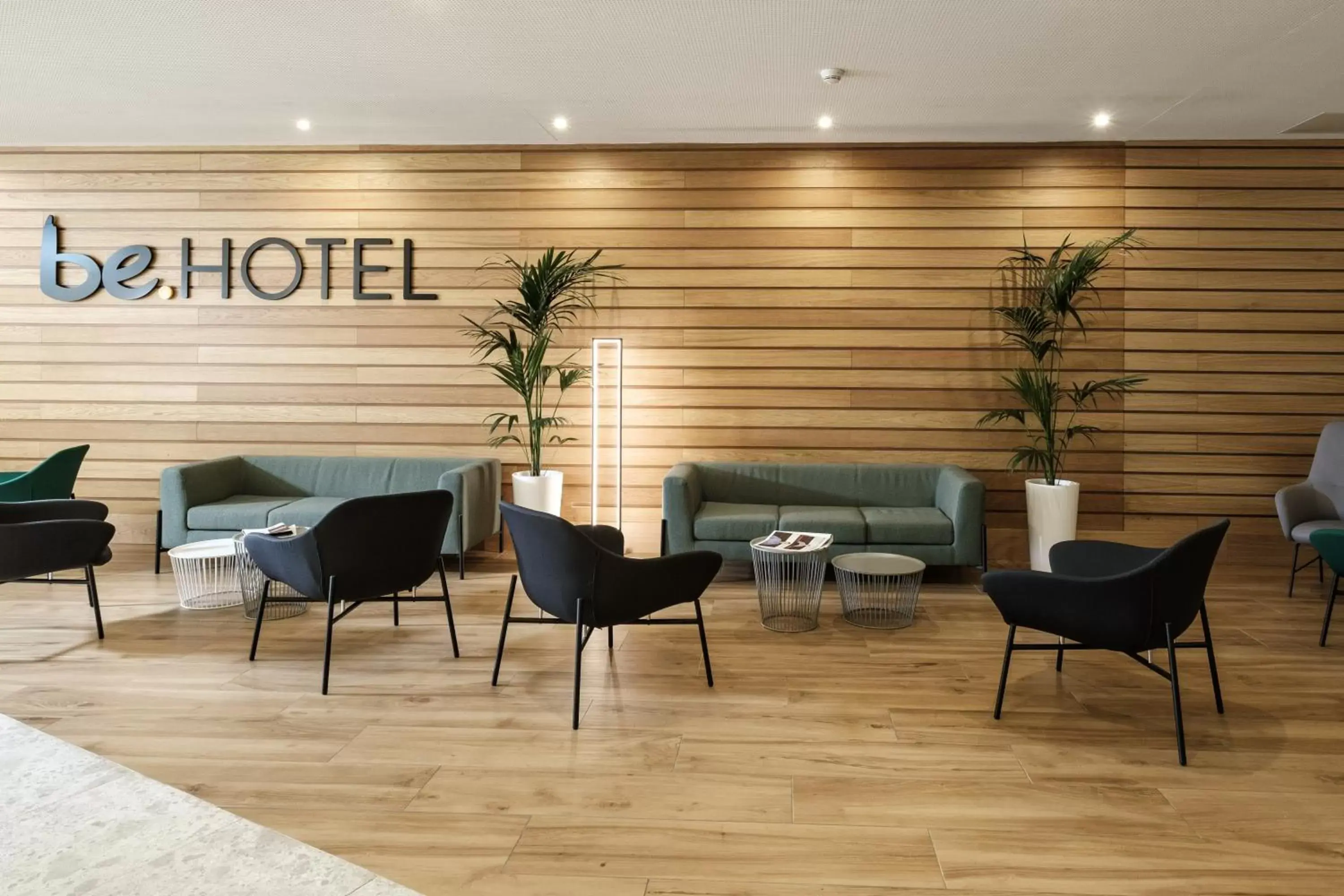 Lobby or reception in be.HOTEL Lobby or reception in be.HOTEL