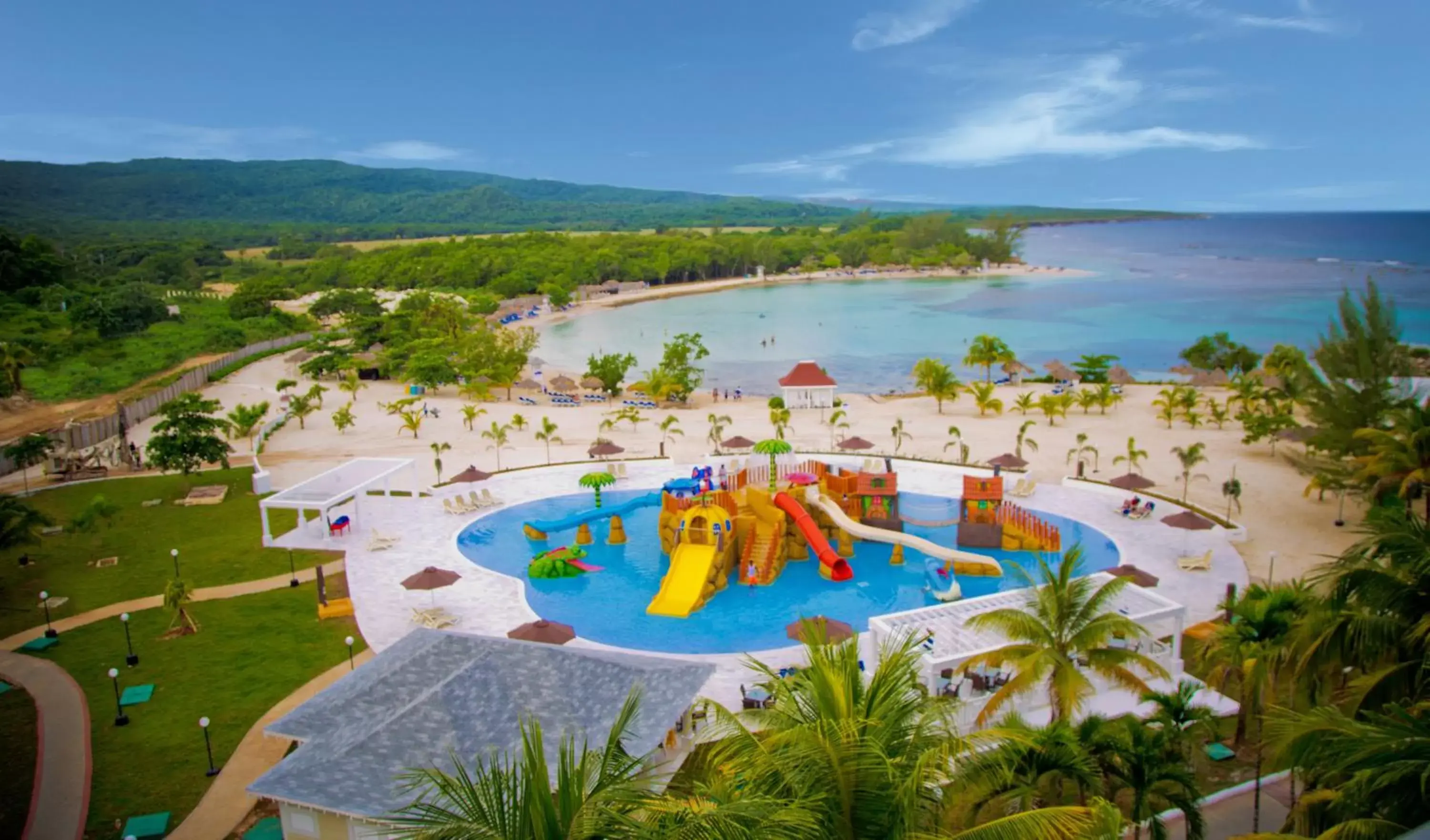 Aqua park in Bahia Principe Grand Jamaica - All Inclusive