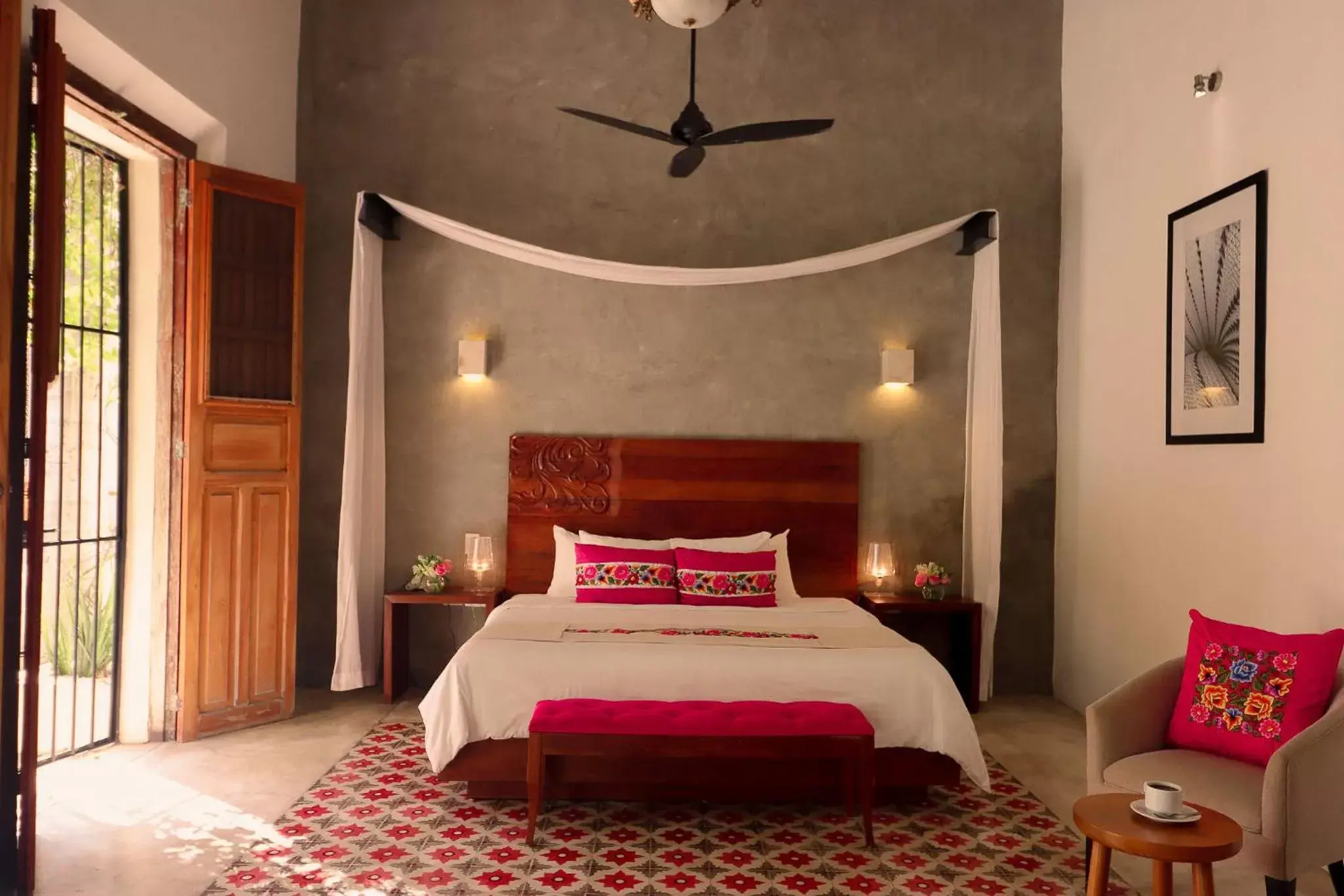 Bed in Casa de Las Palomas Boutique Hotel by Paloma's Hotels - Adults Only