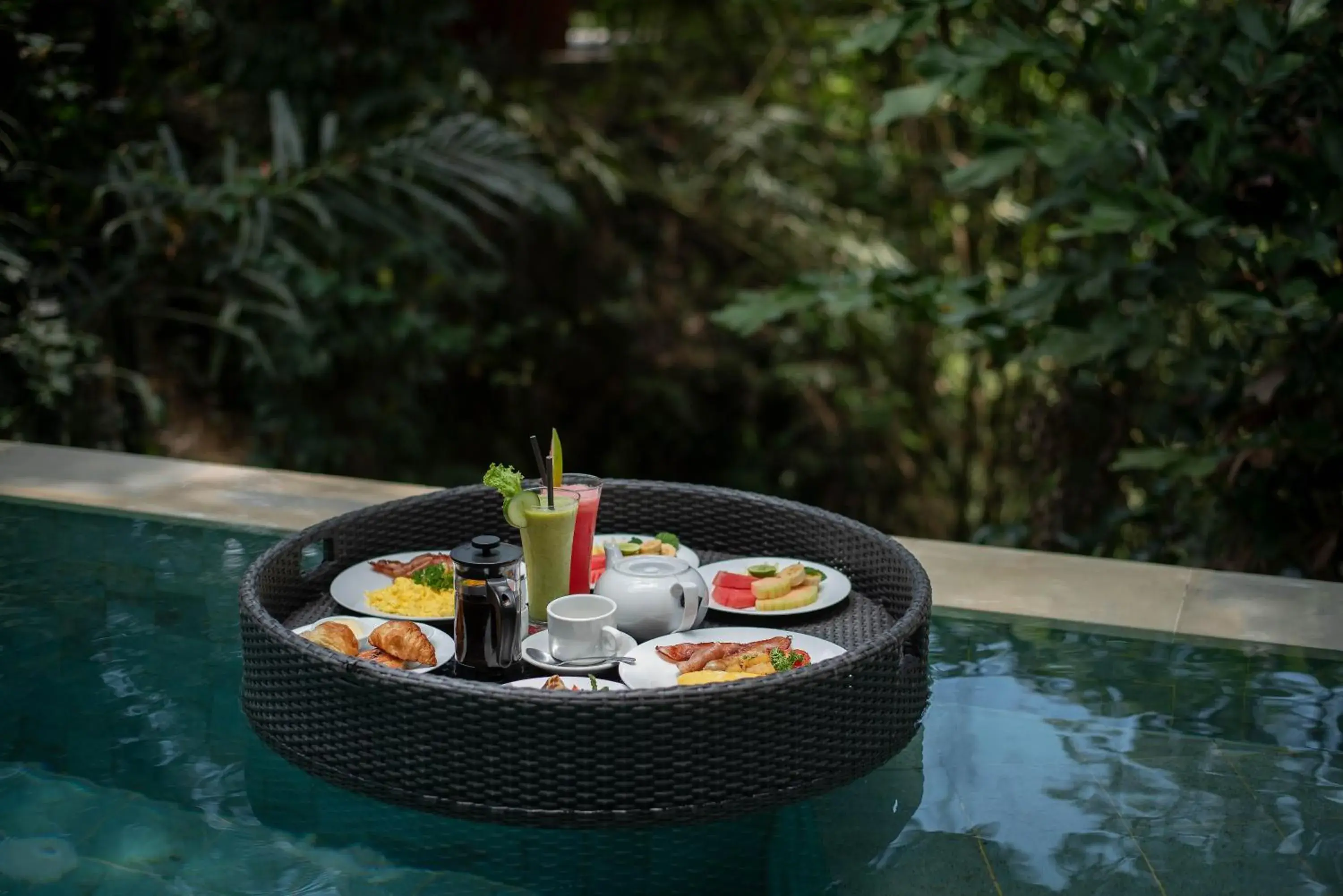 Breakfast in Samkhya Villa Ubud