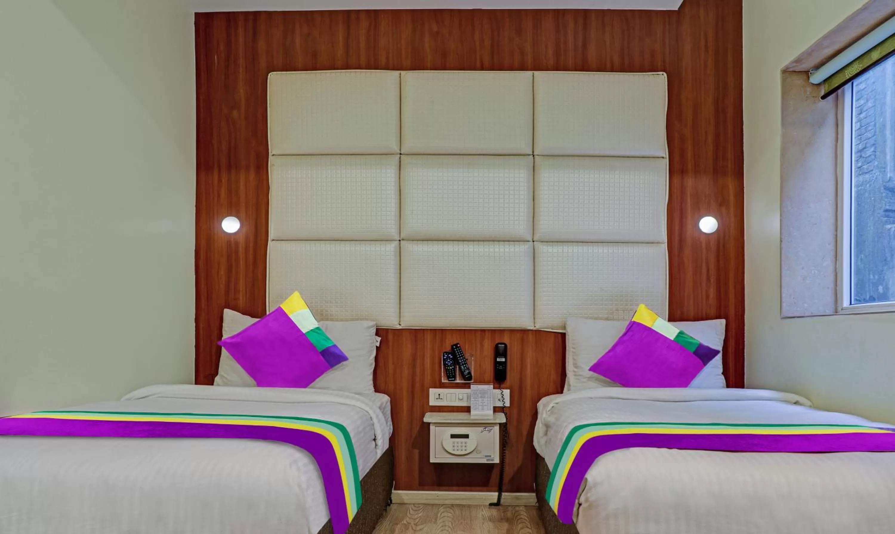 Bed in The Onyx Hotel