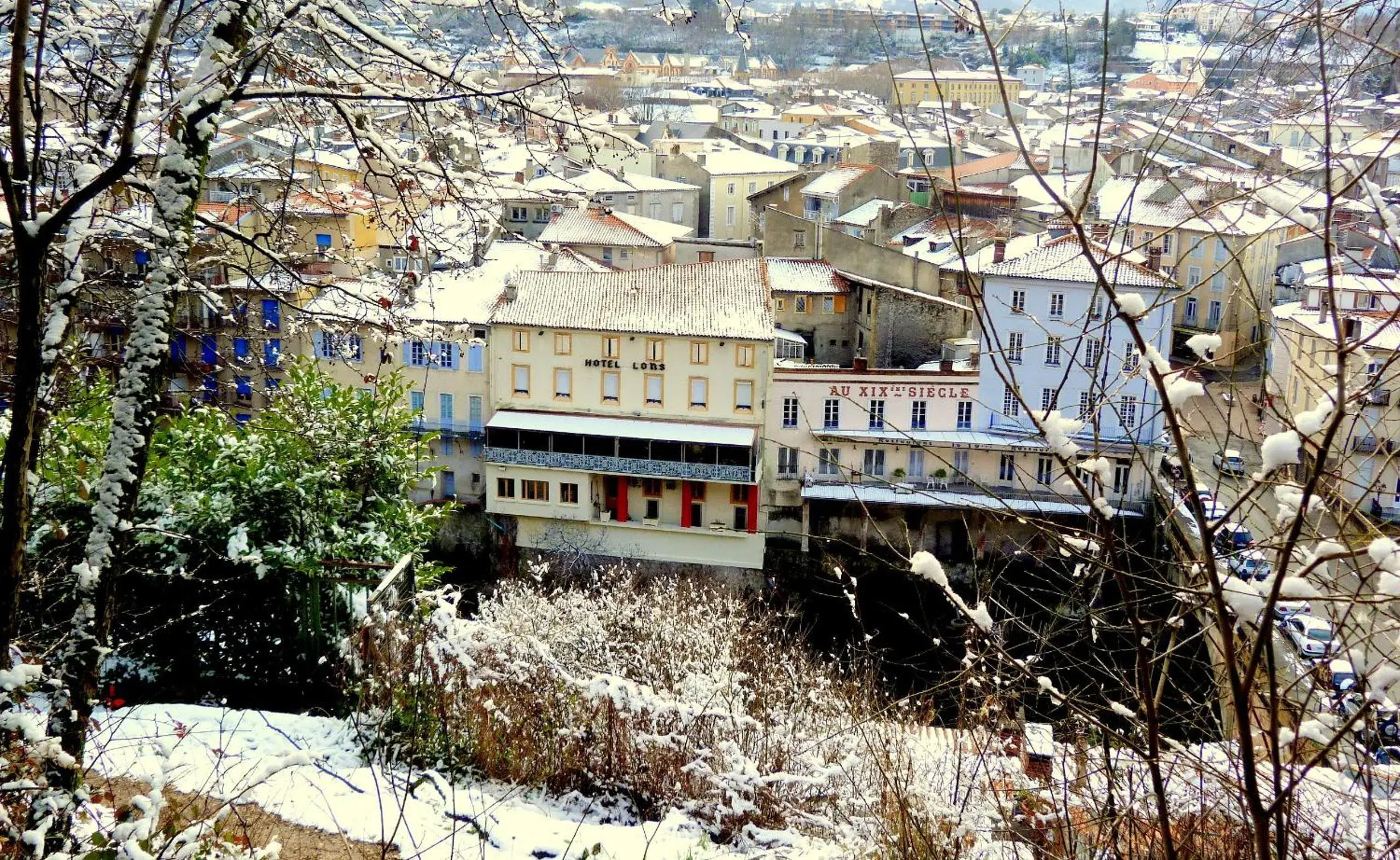 Winter, Property Building in Hôtel Le Lons