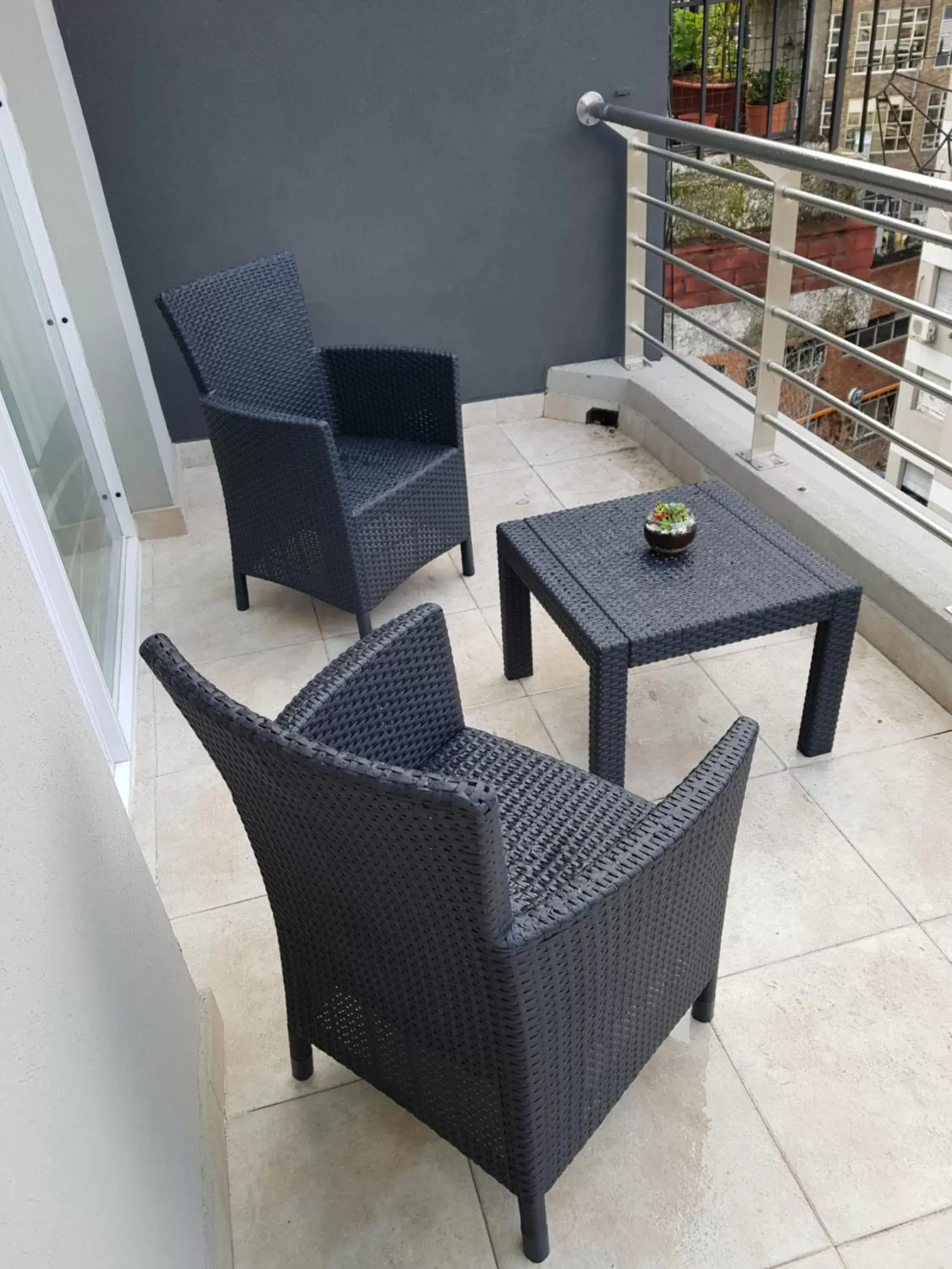 Balcony/Terrace, Seating Area in Up Recoleta Hotel