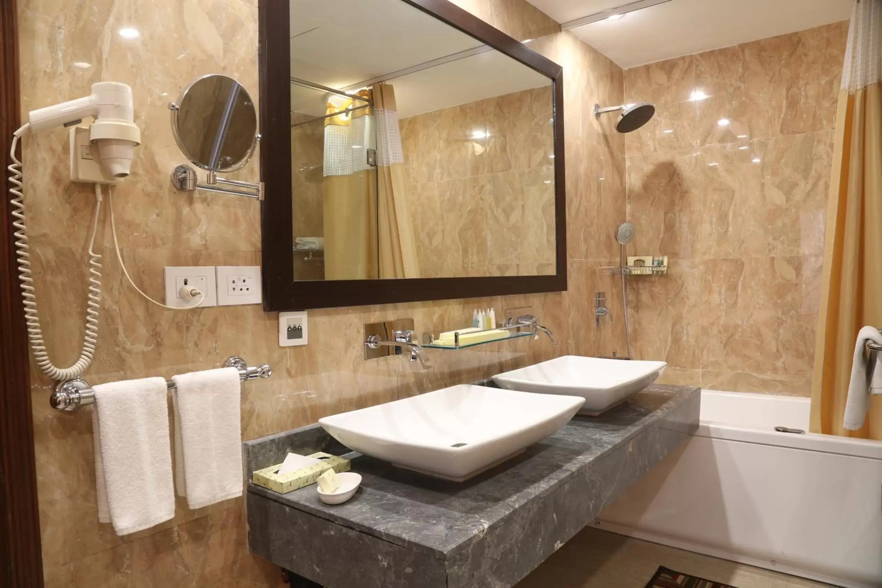 Bathroom in The Ashok, New Delhi