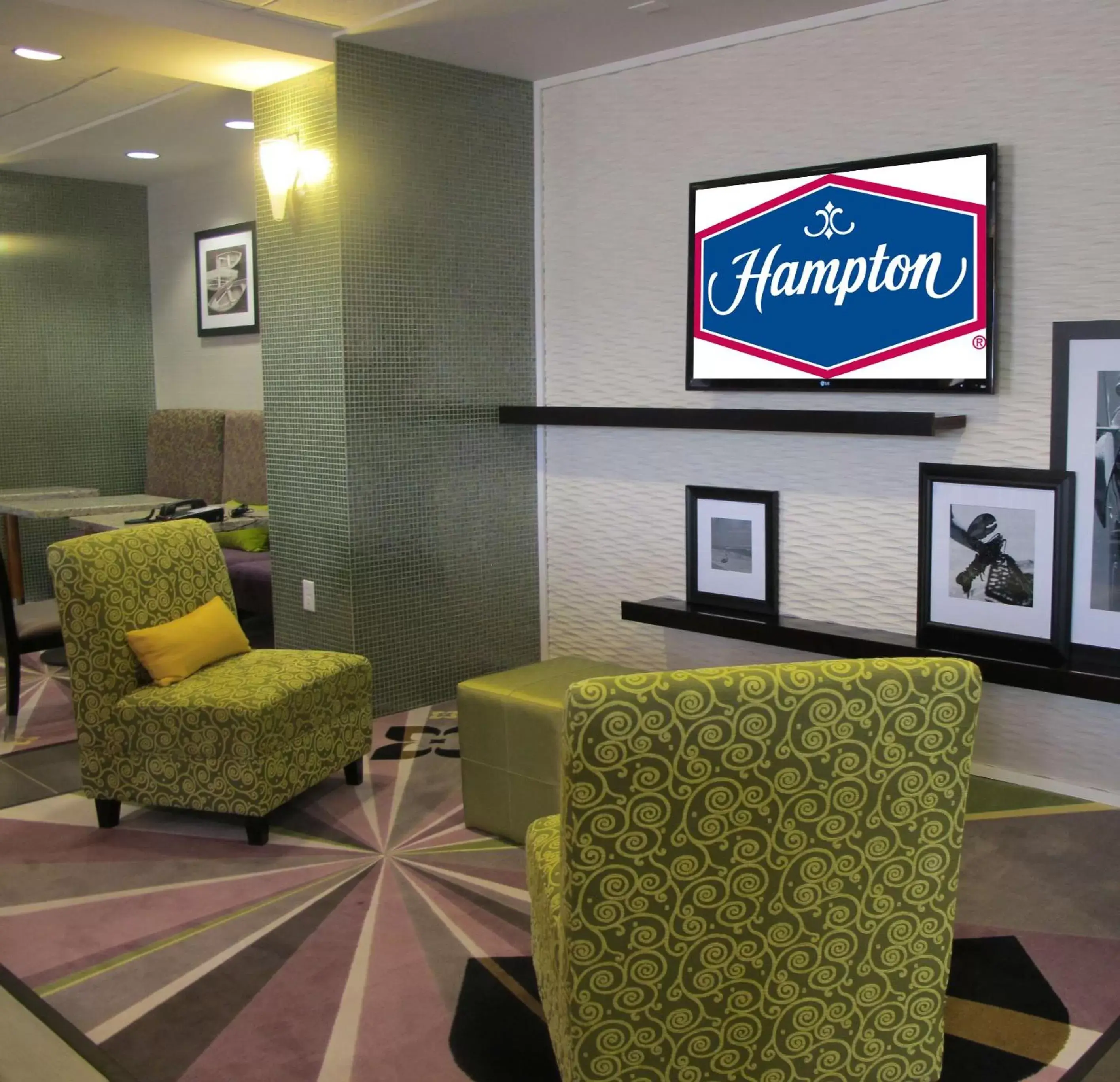 Lobby or reception, Lobby/Reception in Hampton Inn Leesville