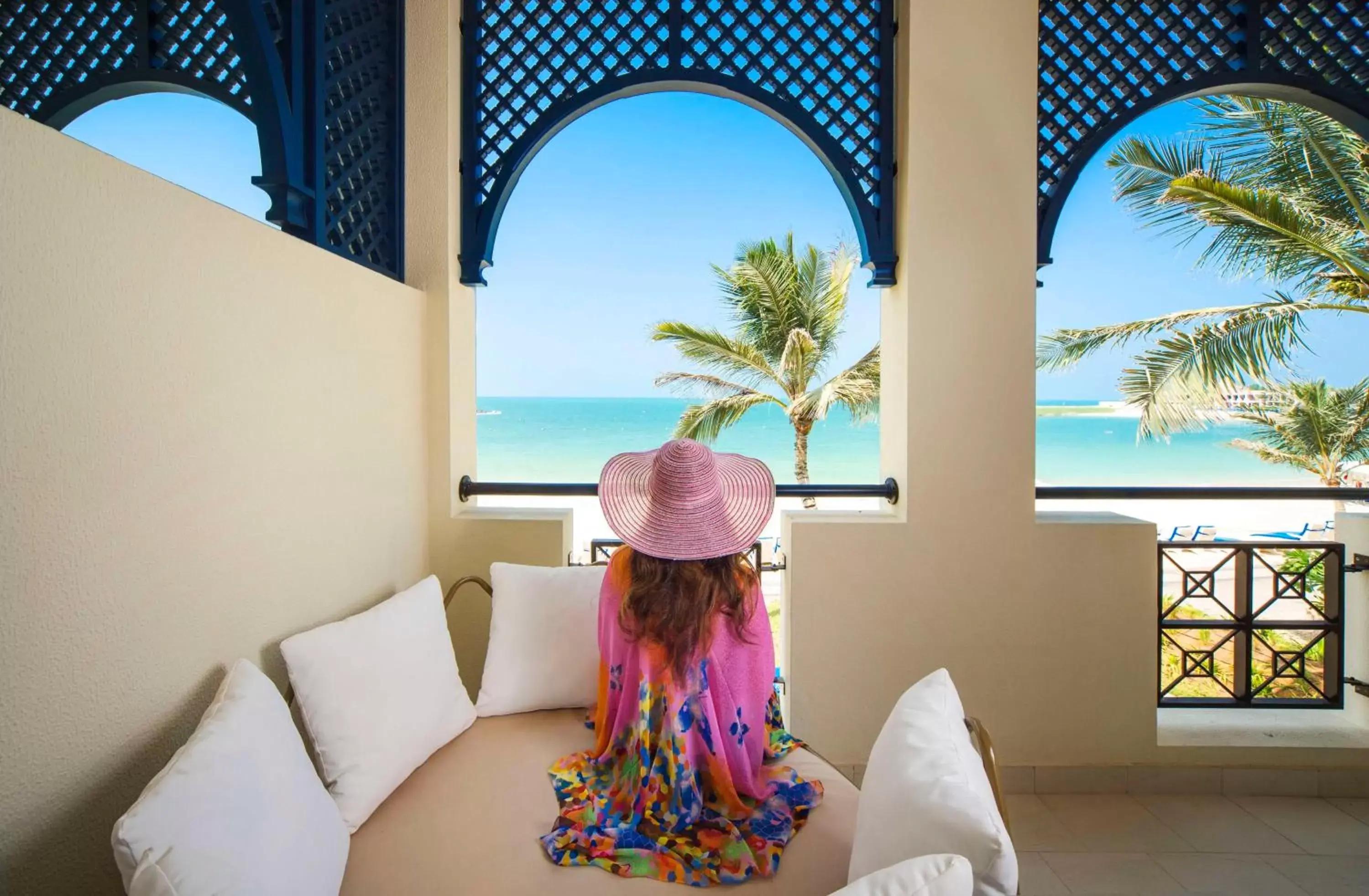 Patio in Hilton Ras Al Khaimah Beach Resort
