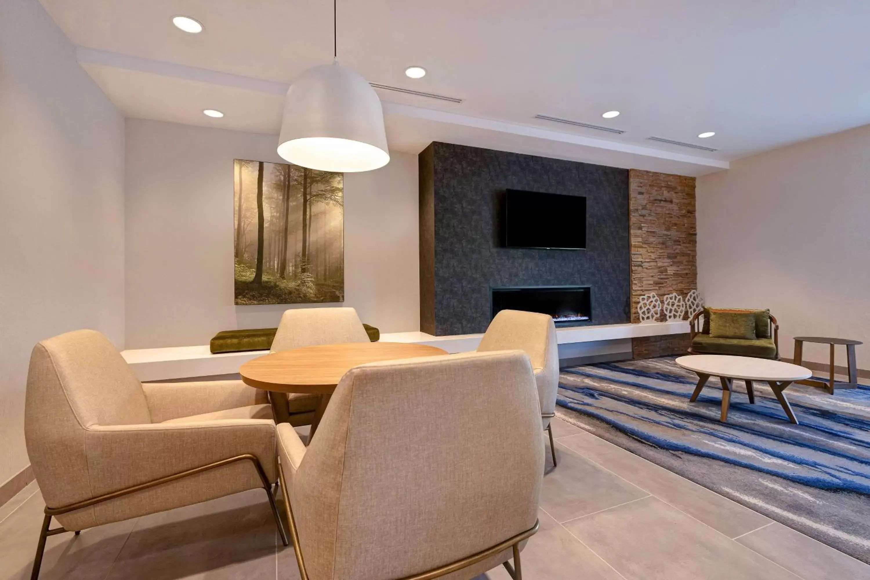 Lobby or reception, Seating Area in Fairfield by Marriott Inn & Suites St. Paul Eagan