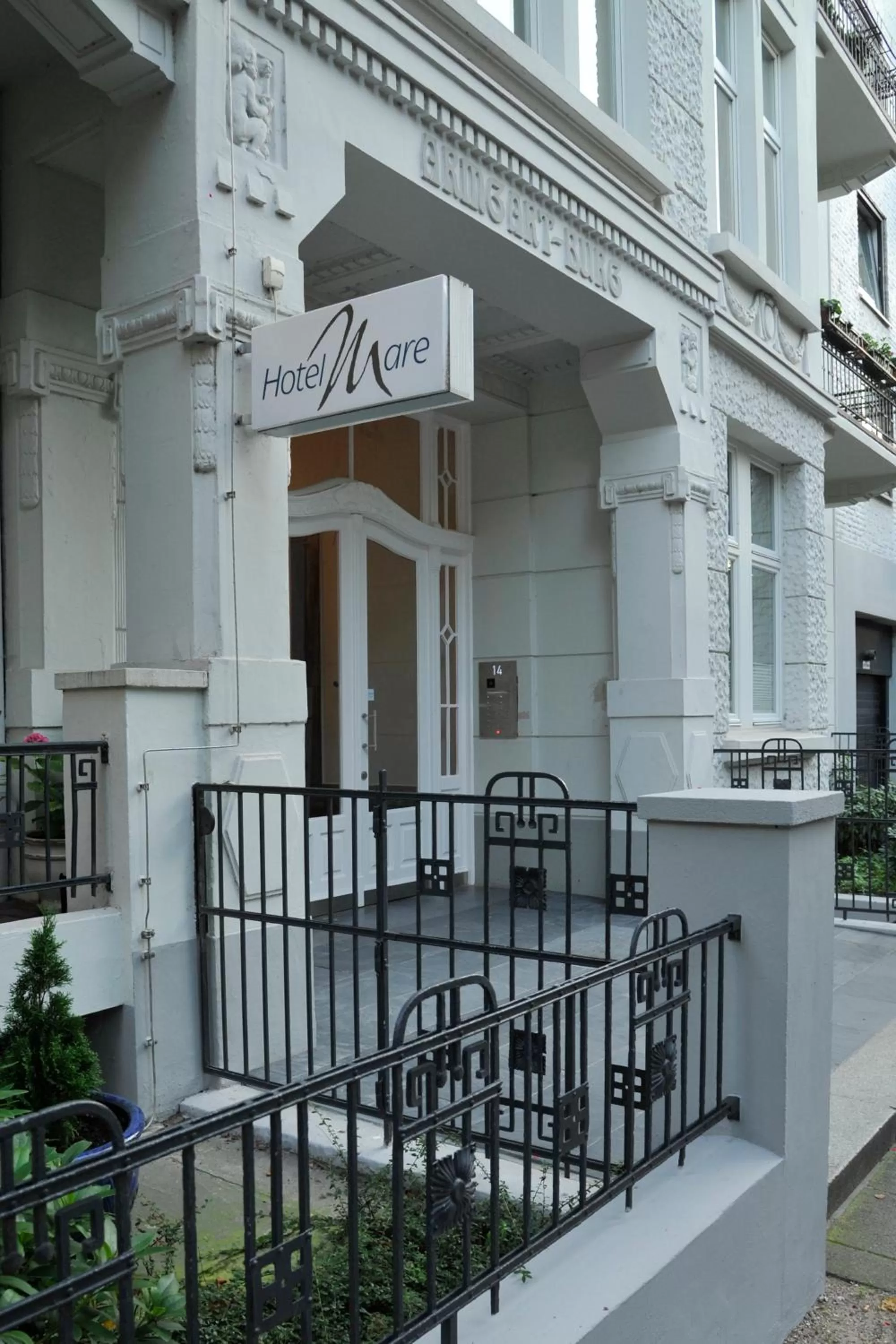 Facade/entrance in Hotel Mare