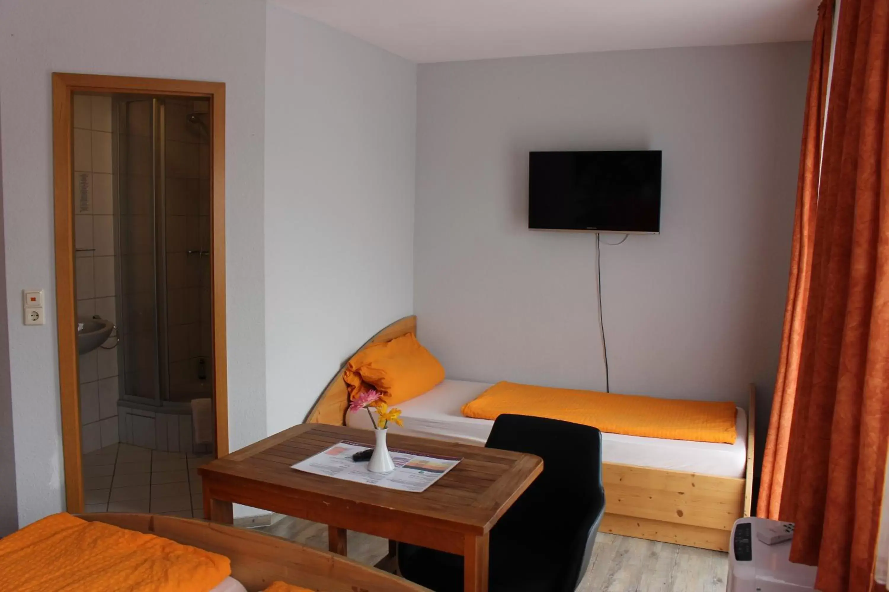 Bedroom, Seating Area in Hotel Rheintal
