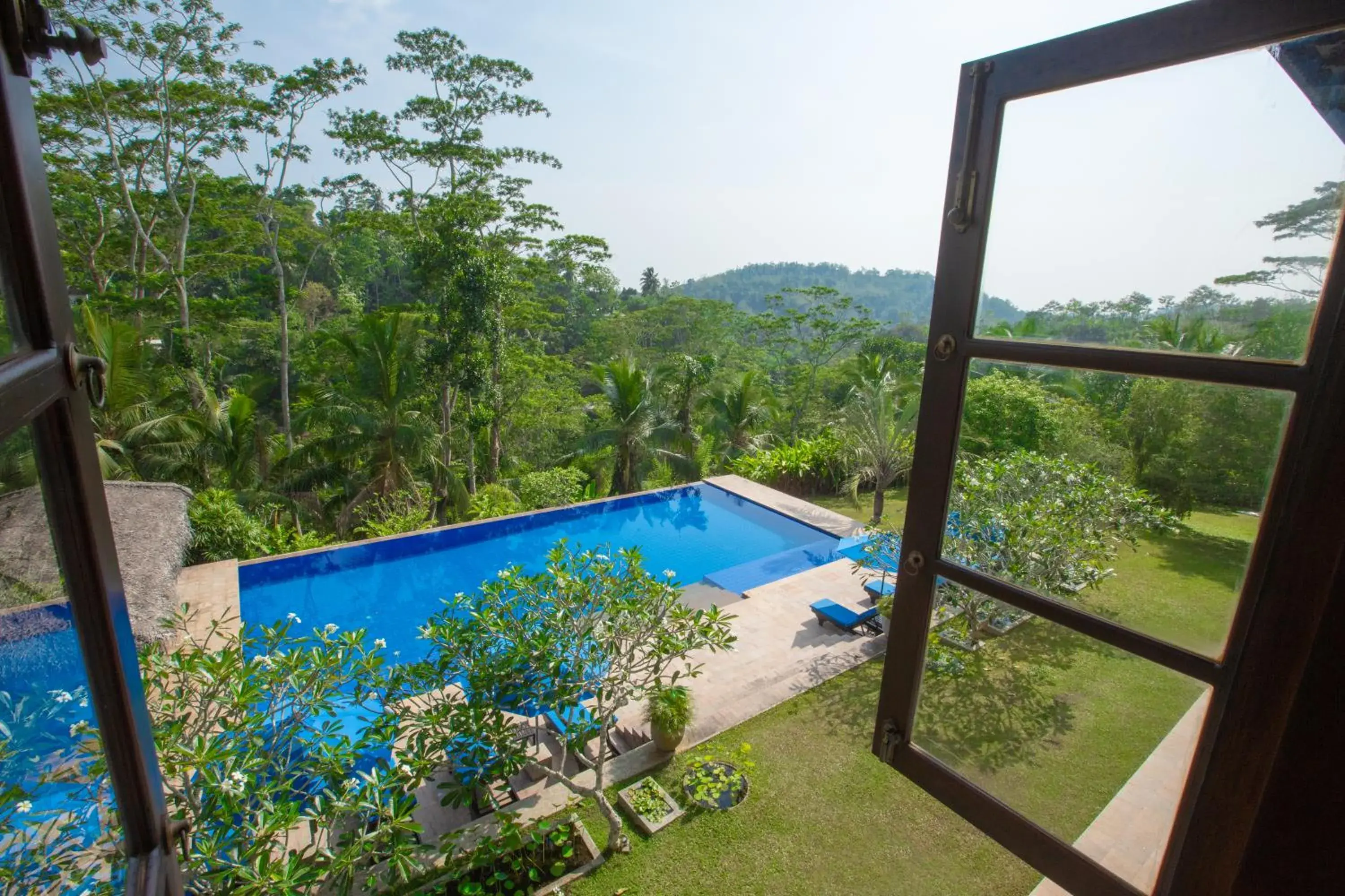 View (from property/room), Pool View in Niyagama House