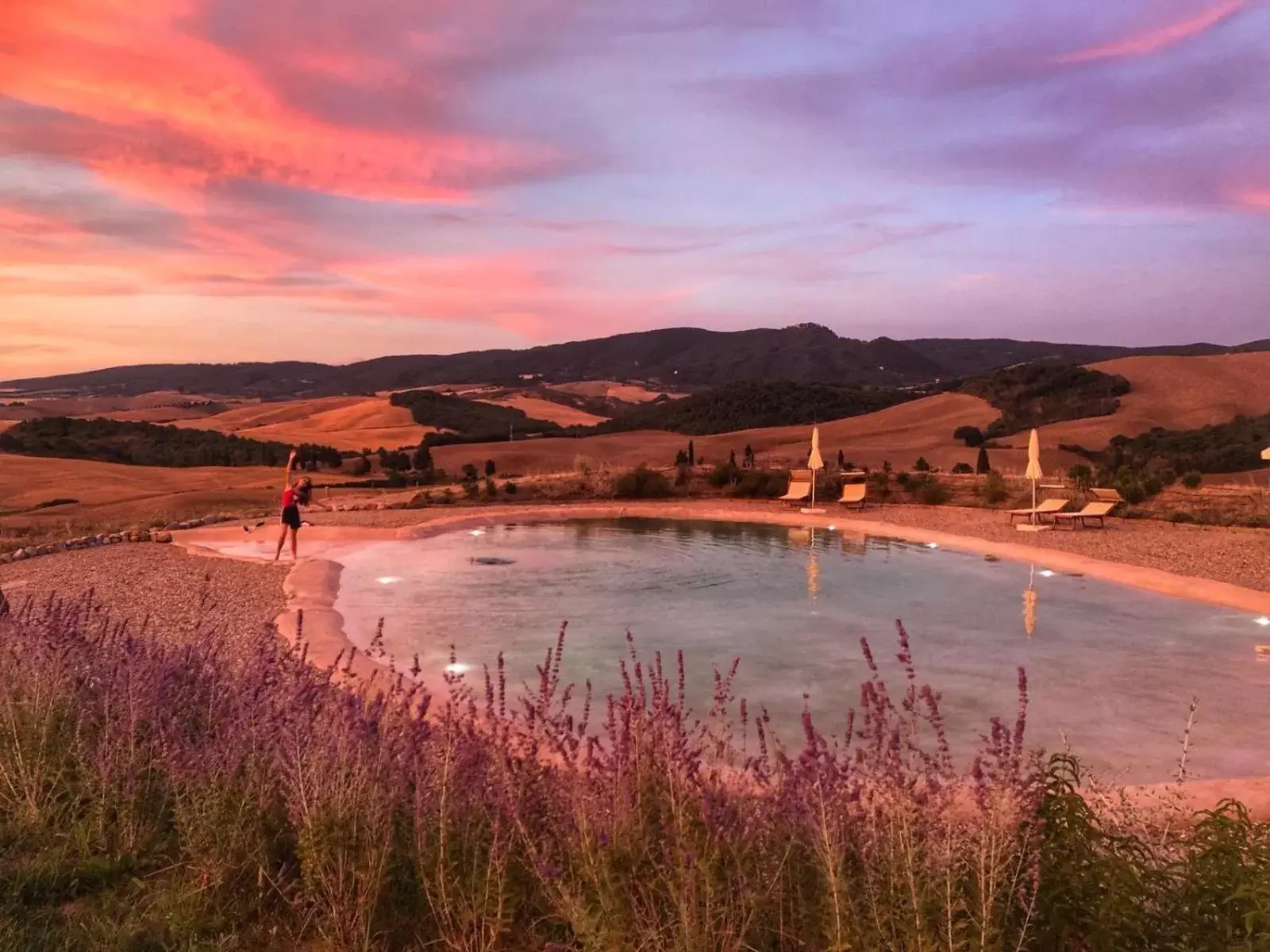 Swimming pool in RELAIS VAL D'ORCIA