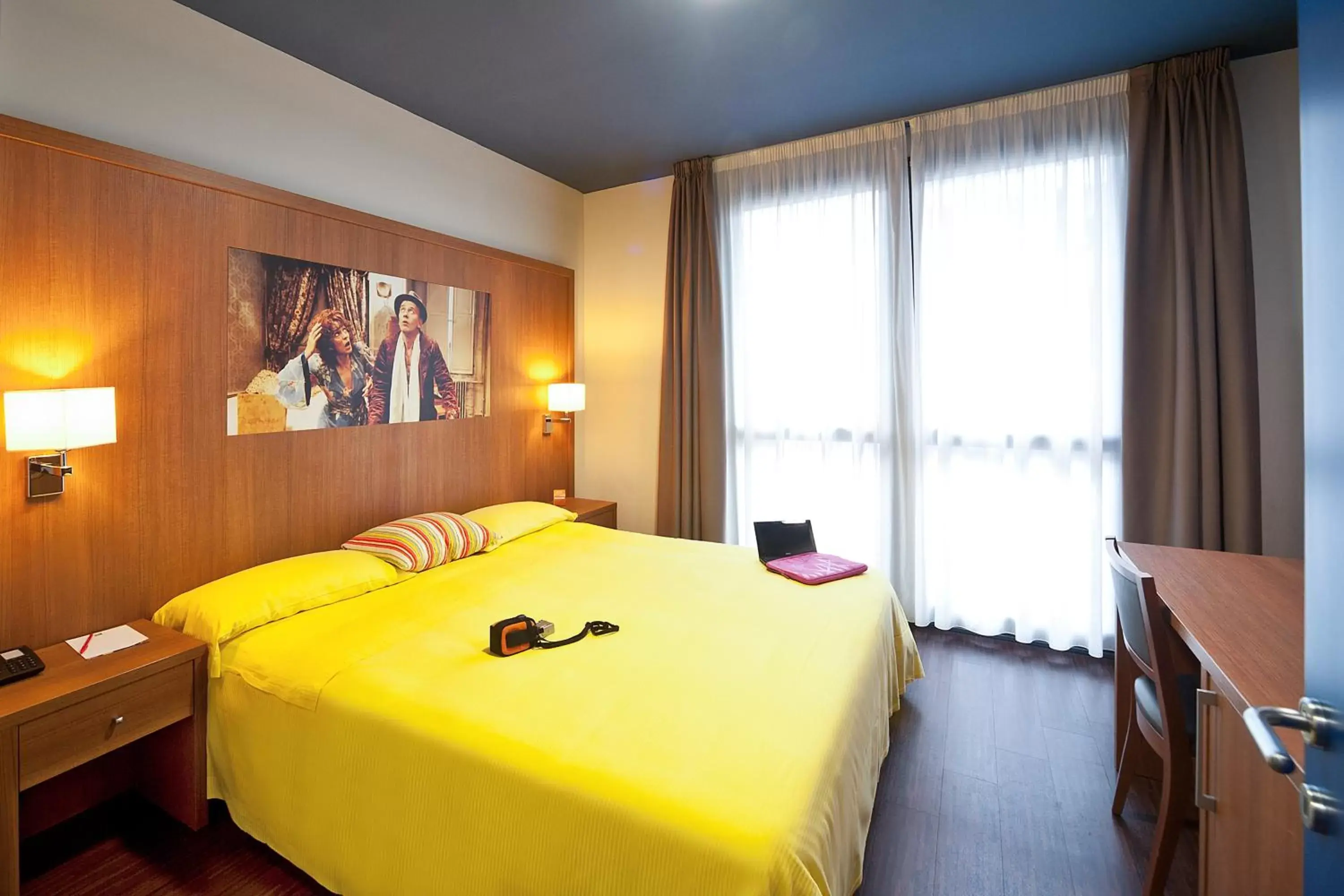 Bed in Ibis Styles Parma Toscanini