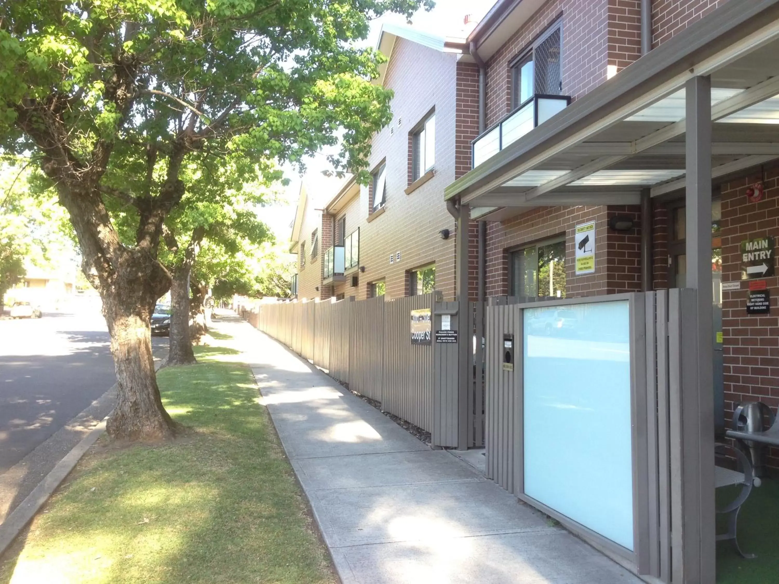 Facade/entrance in Strathfield Executive Accommodation