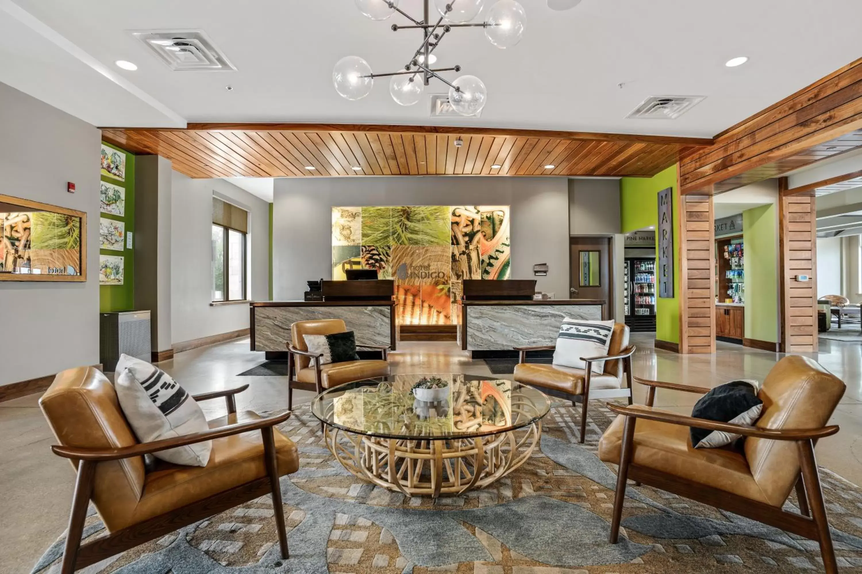 Lobby or reception in Hotel Indigo Traverse City by IHG Lobby or reception in Hotel Indigo Traverse City by IHG