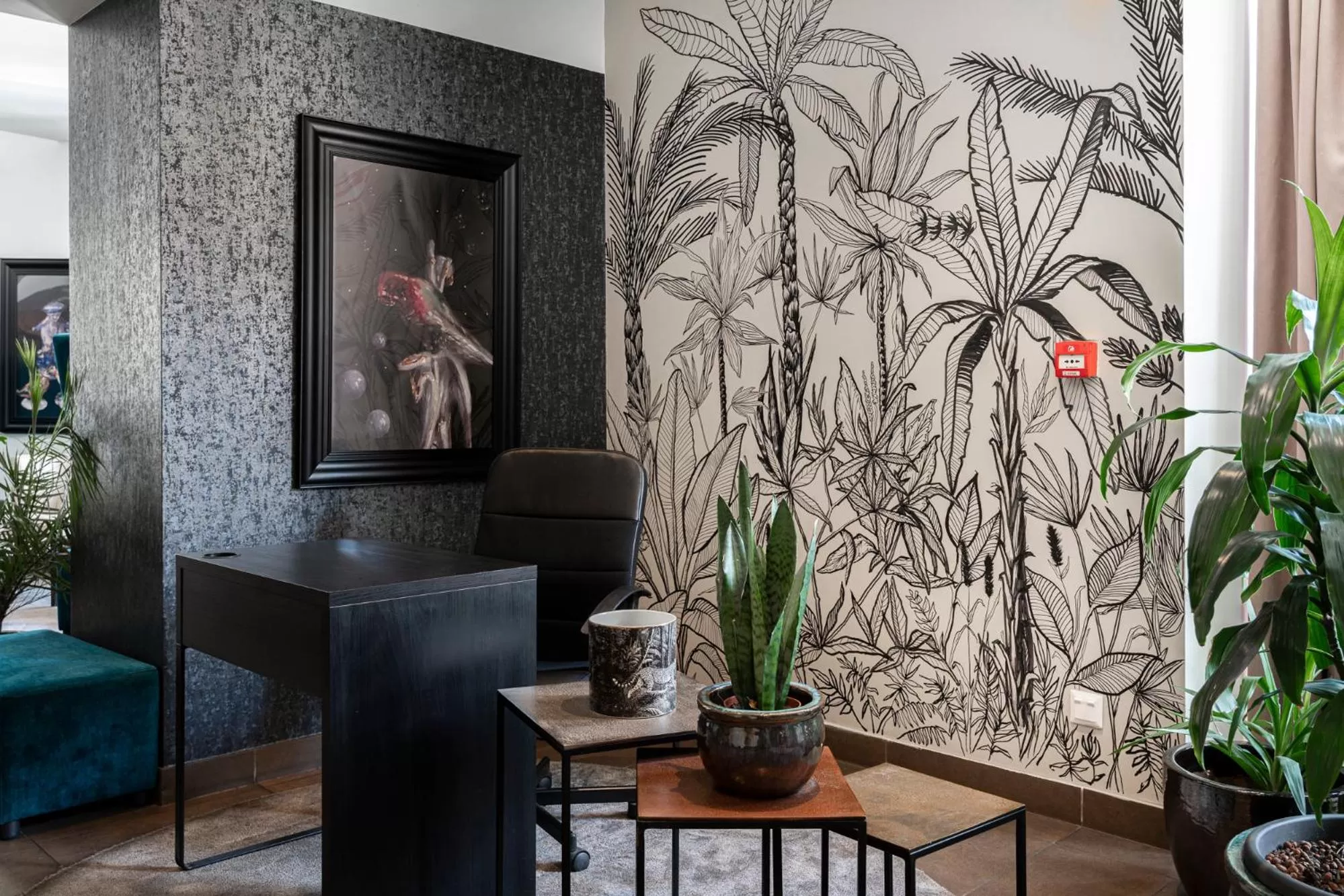 Lobby or reception in Hotel Memories Budapest