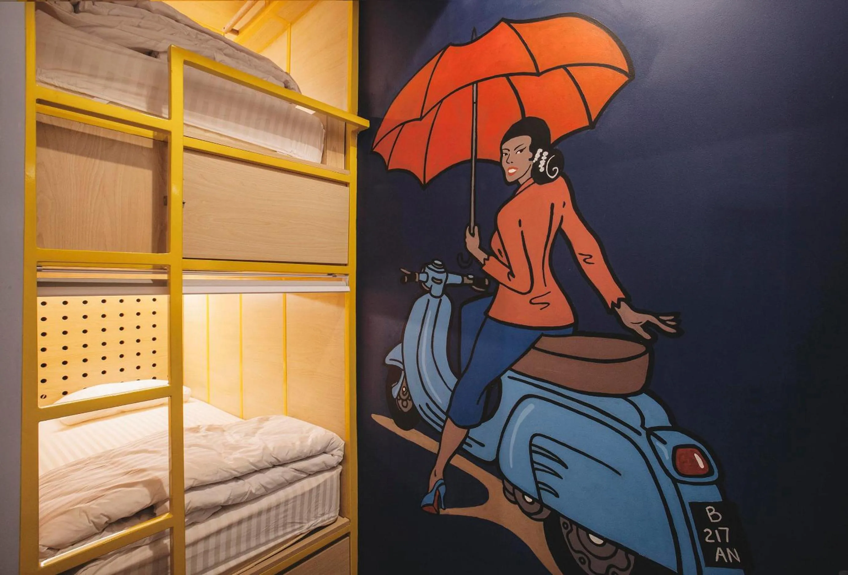 bunk bed, Bed in Konko Hostel Jakarta