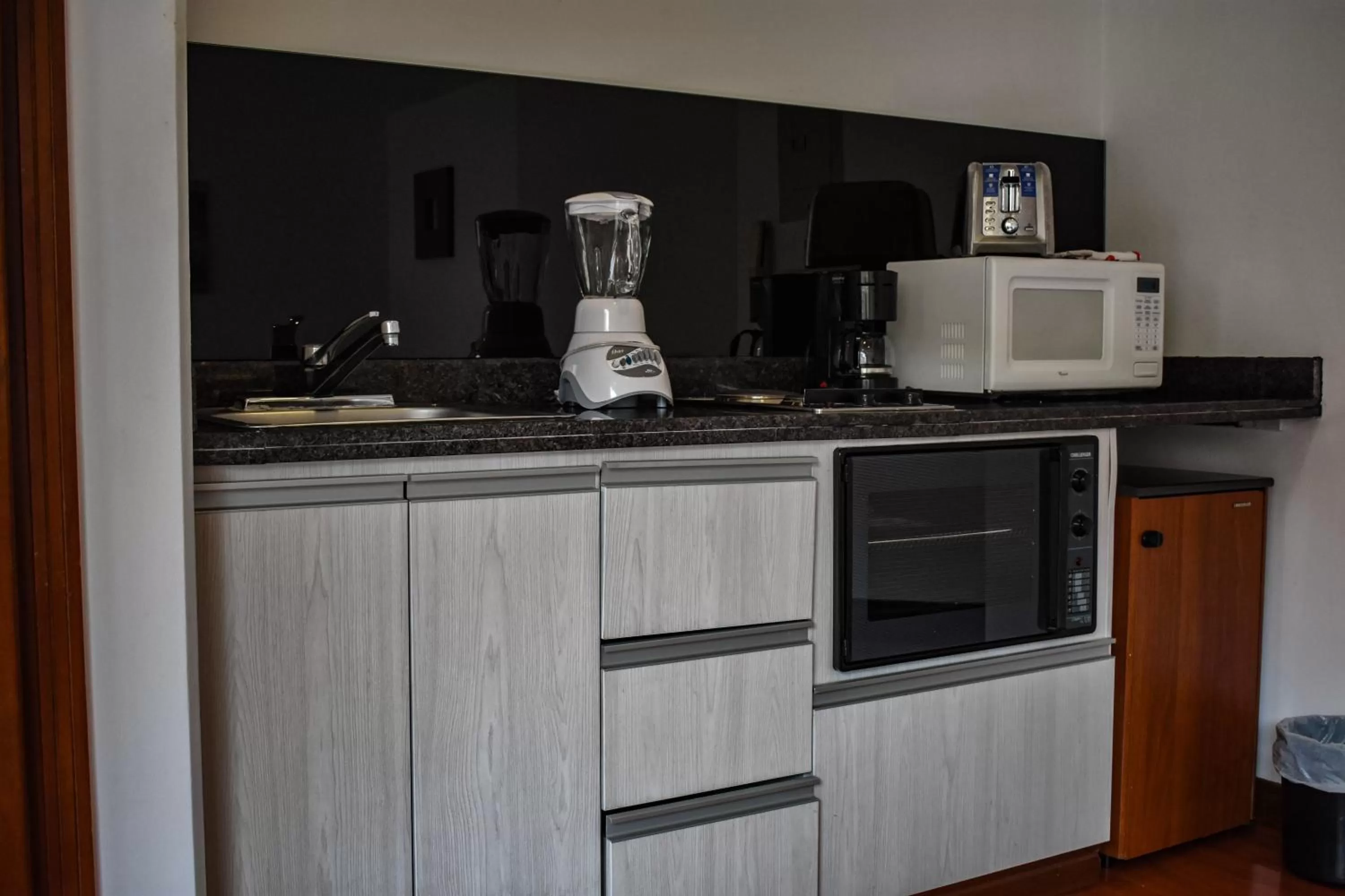 Kitchen or kitchenette in Cora 96 Street Apartments