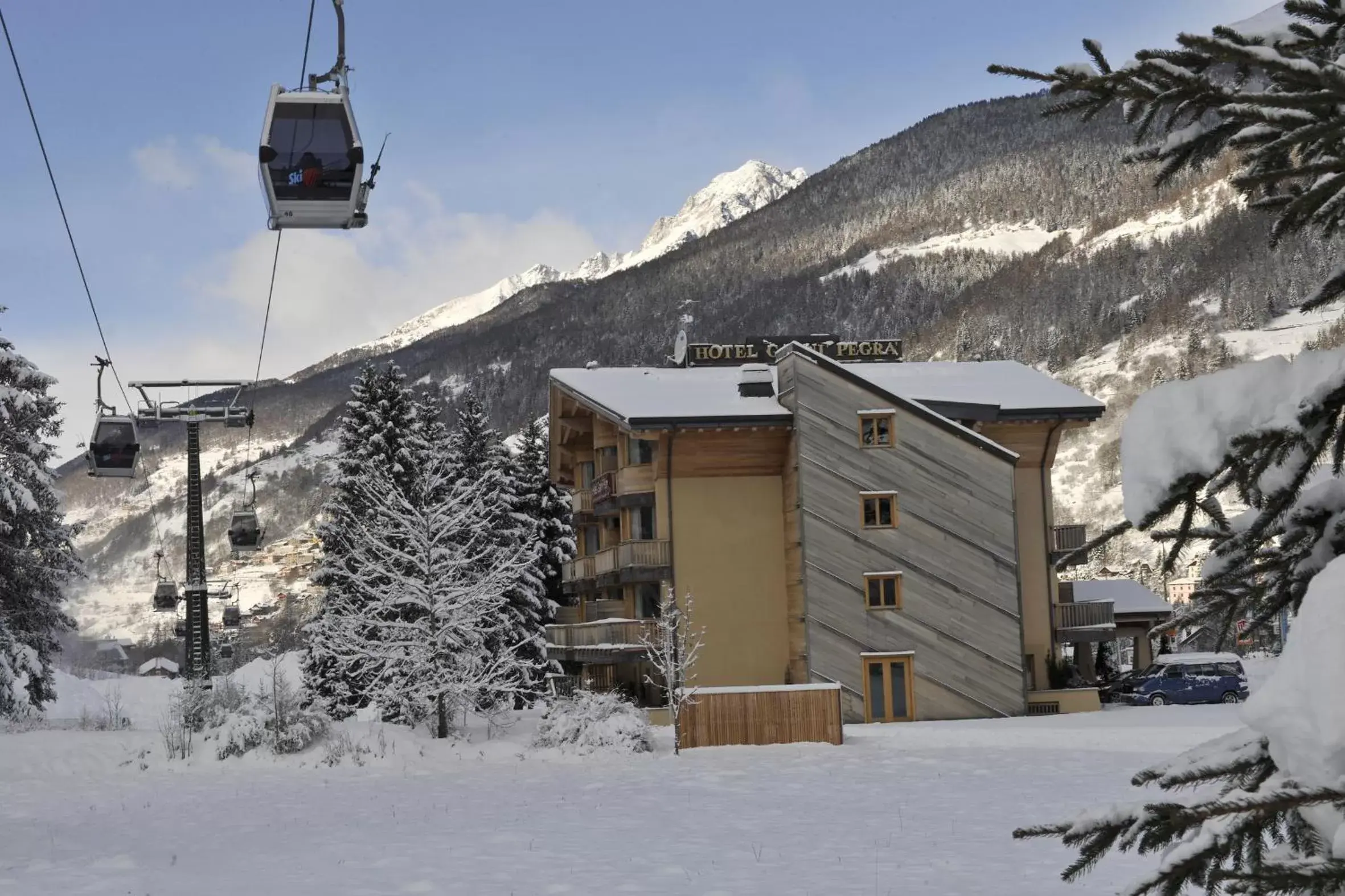 Winter in Hotel Garni Pegrà