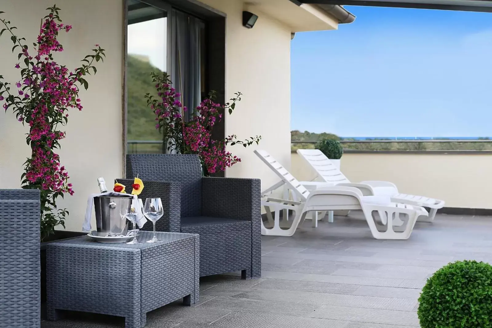 Balcony/Terrace in A Point Porto Ercole Resort & Spa