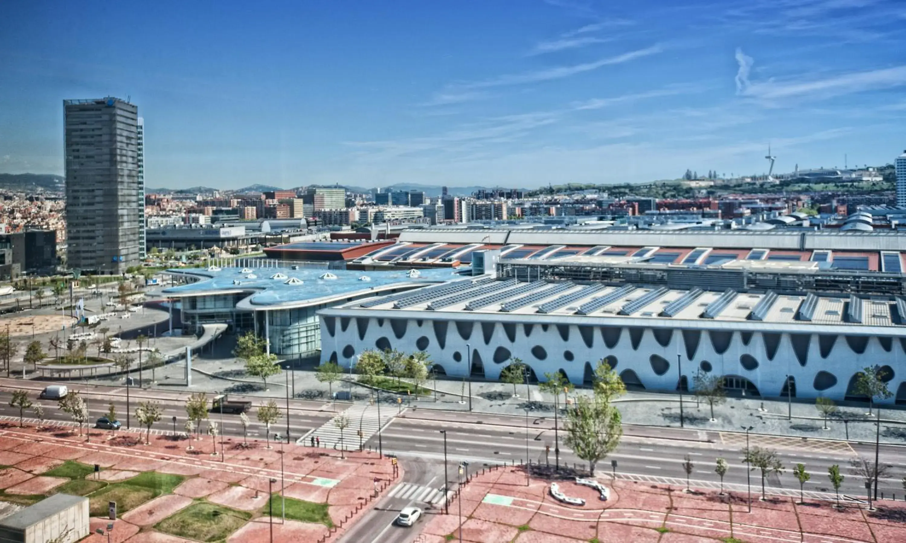 Bird's eye view in Alexandre Fira Congress Bird's eye view in Alexandre Fira Congress