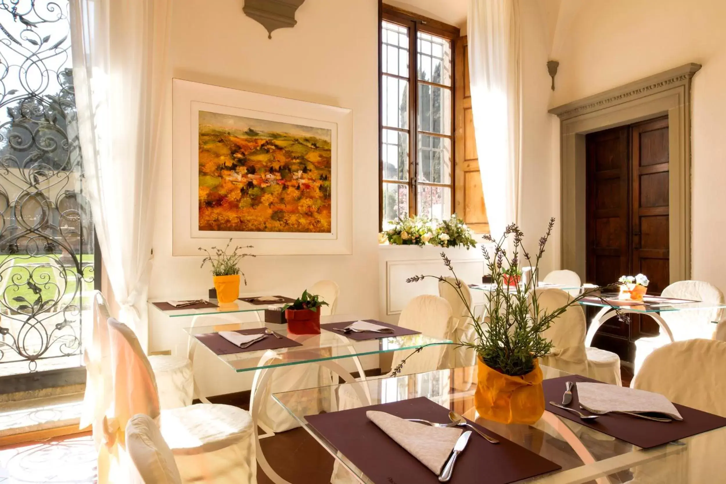 Restaurant/places to eat, Dining Area in Art Hotel Villa Agape