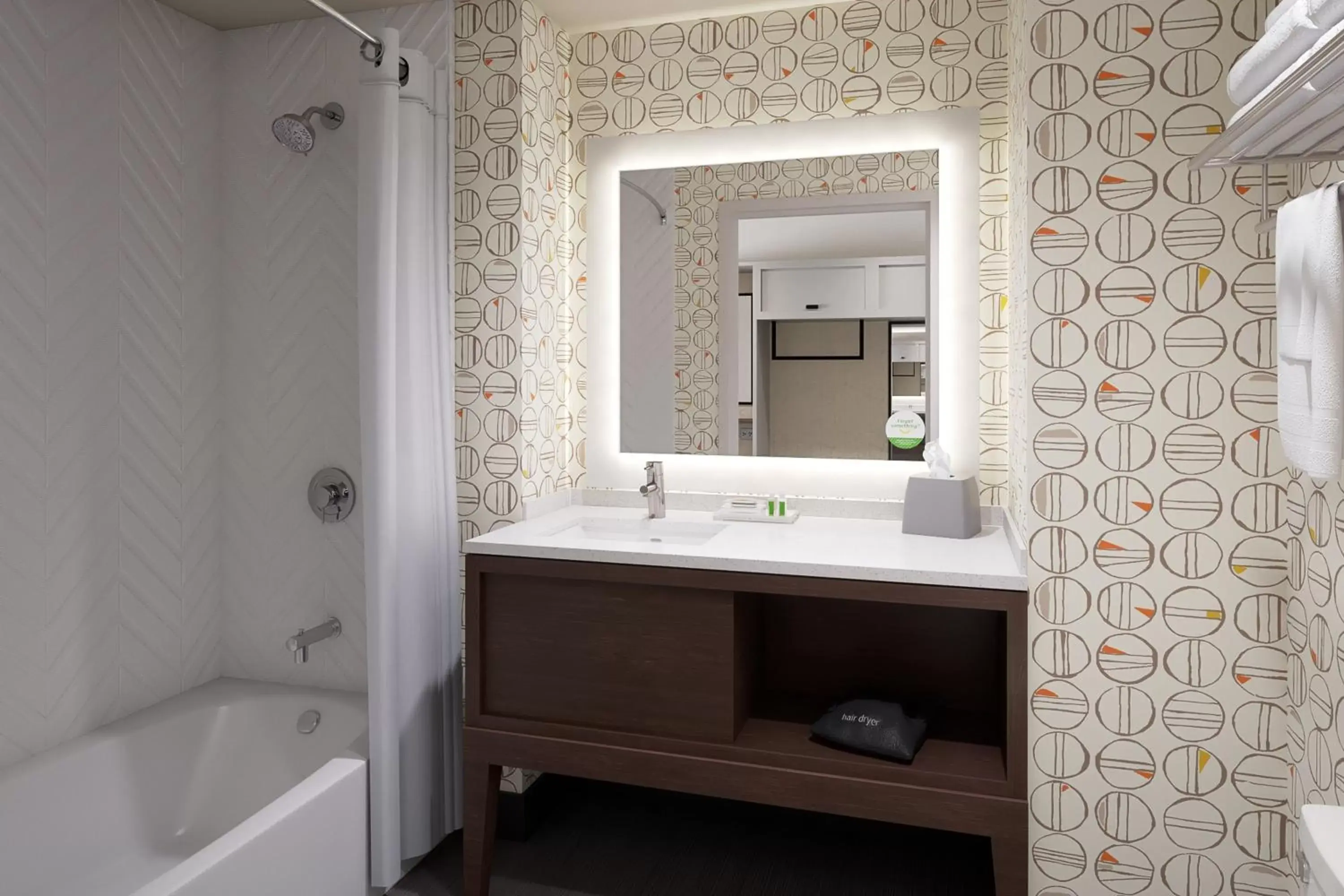Bathroom in Holiday Inn - Erie, an IHG Hotel