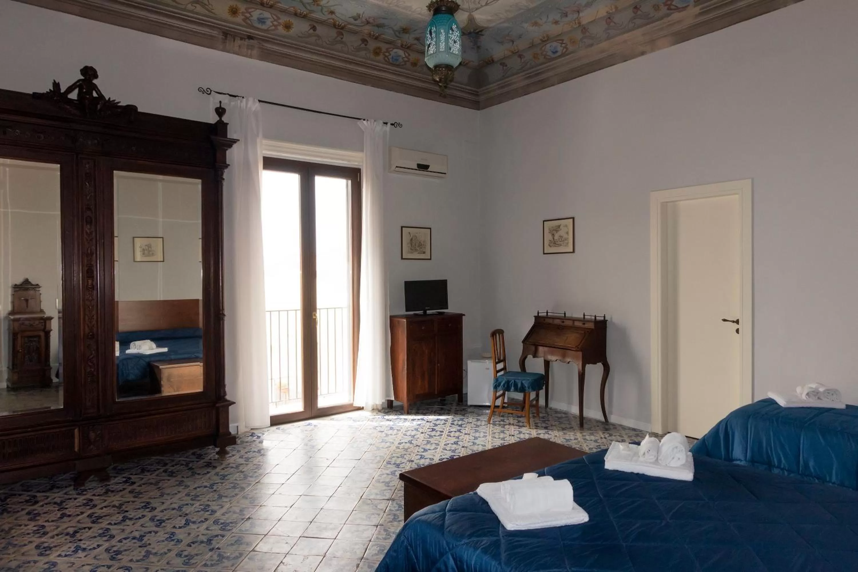 Bed in Alloggio della Posta Vecchia