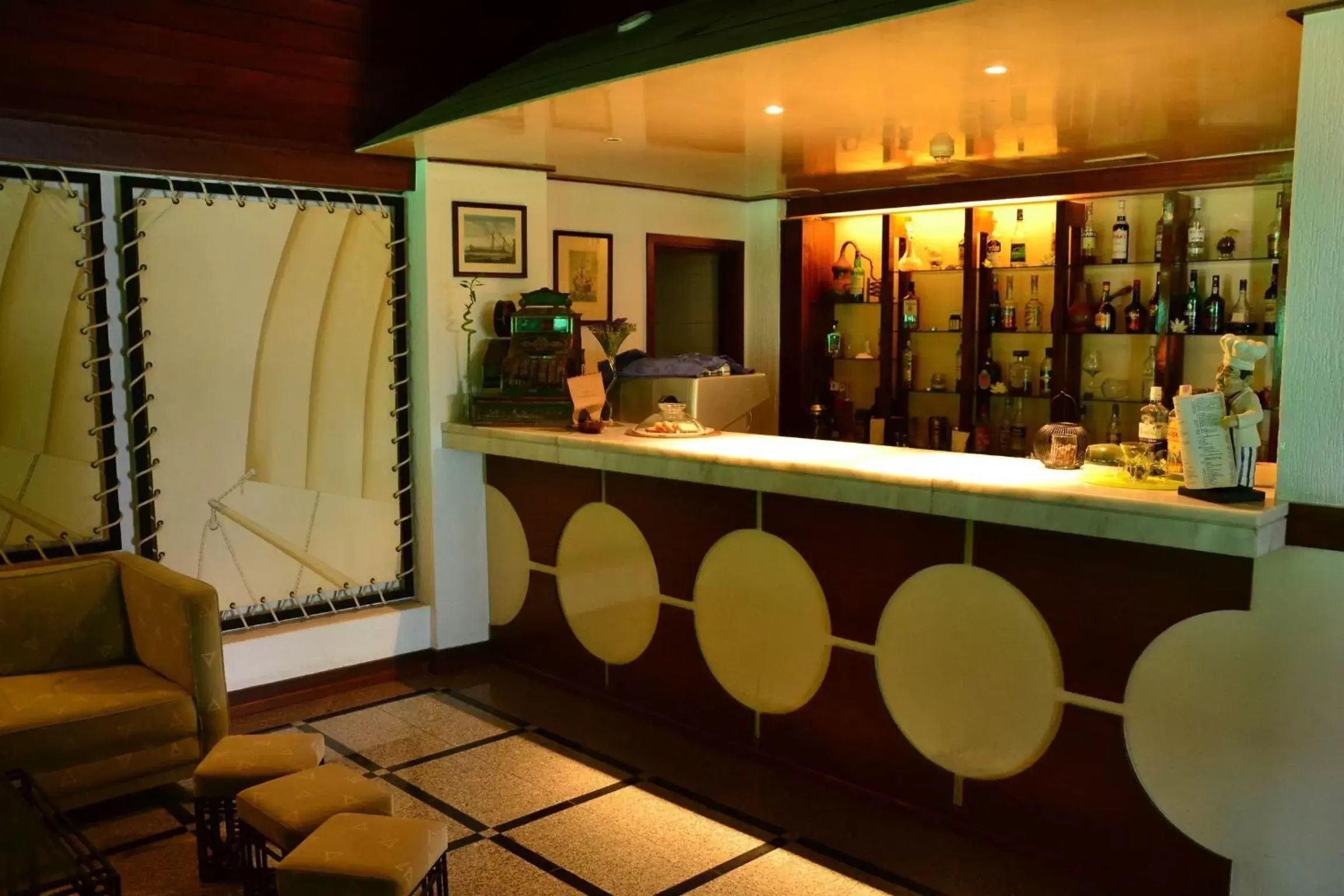 Lounge or bar, Lobby/Reception in Hotel Santo Andre