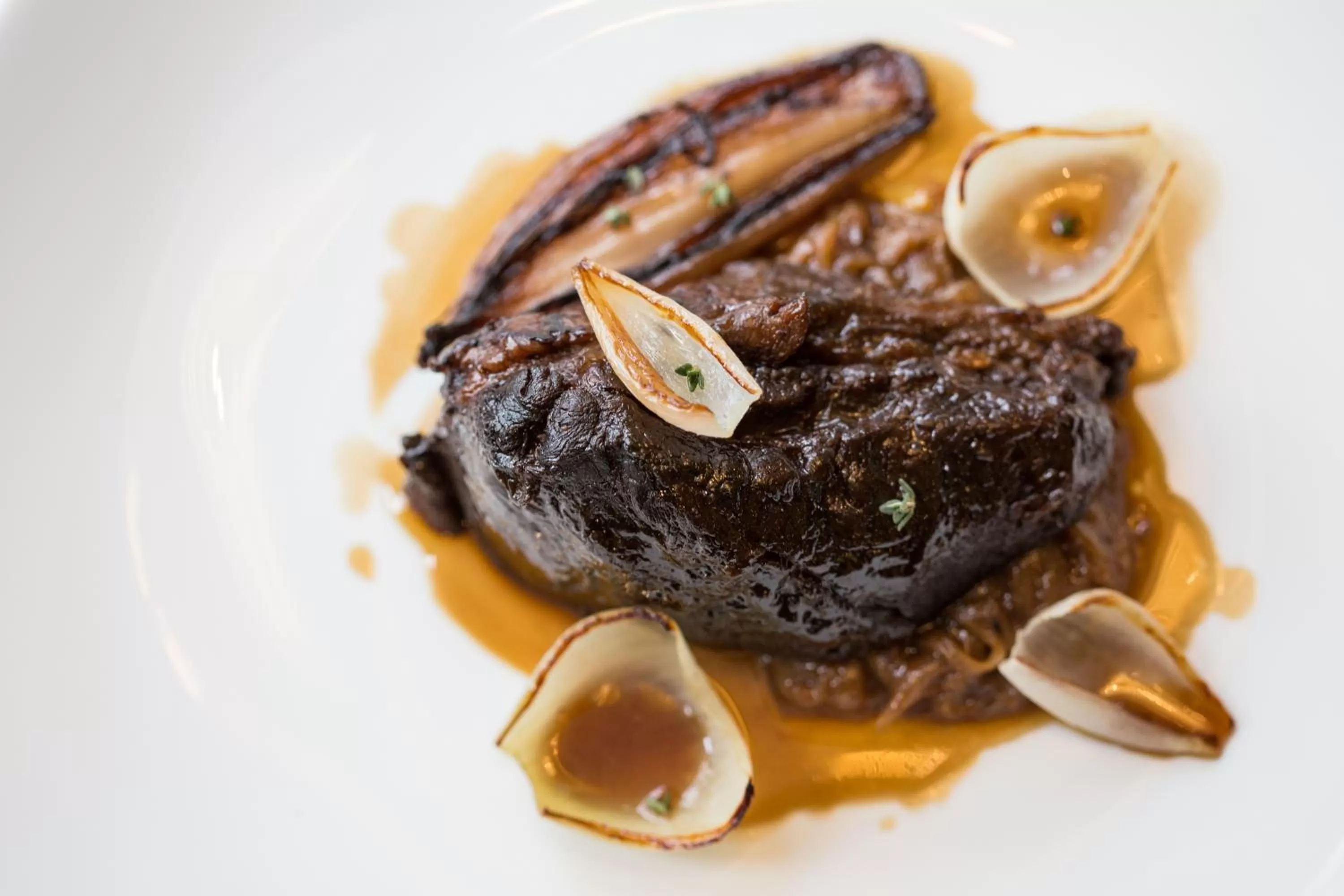 Food close-up in The Redan Inn