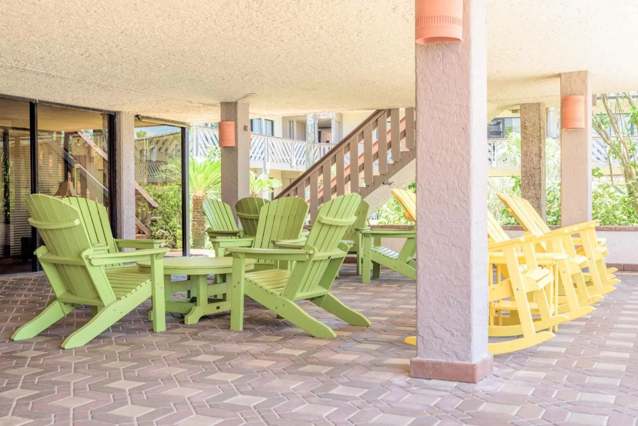 Patio in Isla Grand Beach Resort