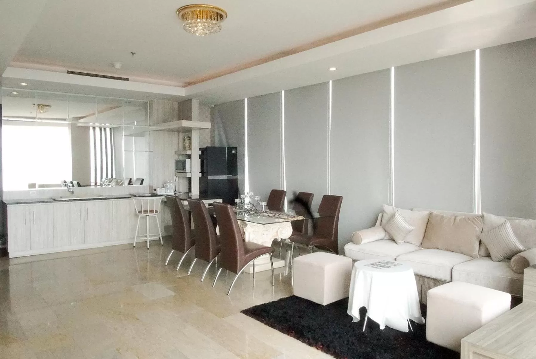 Seating area in Aston Lampung City Hotel