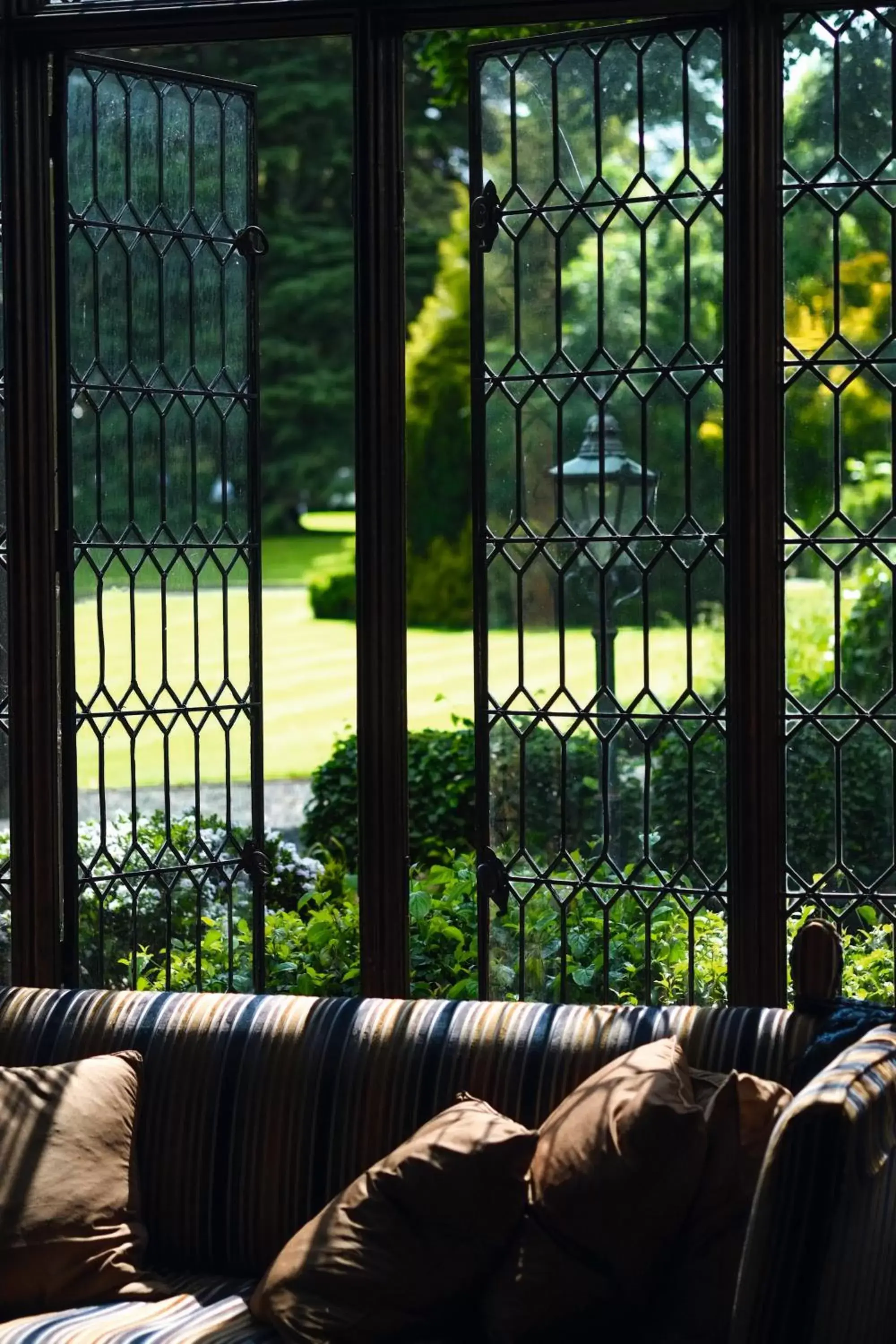 Garden in Macdonald Alveston Manor Hotel