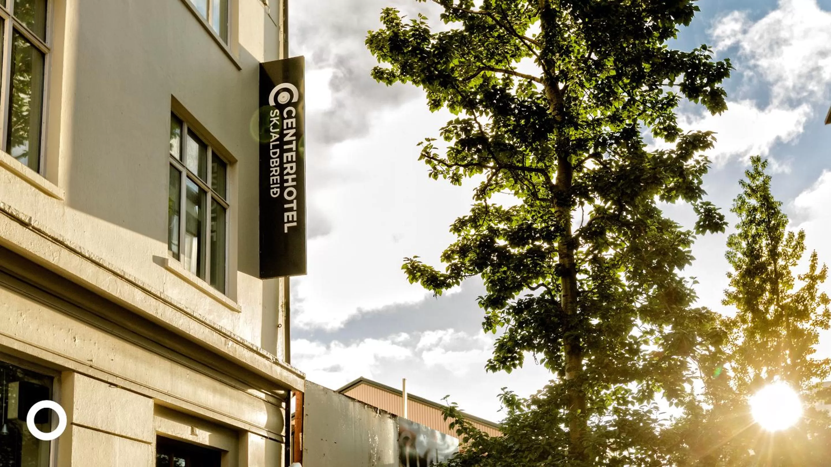 Property building in Center Hotels Skjaldbreid