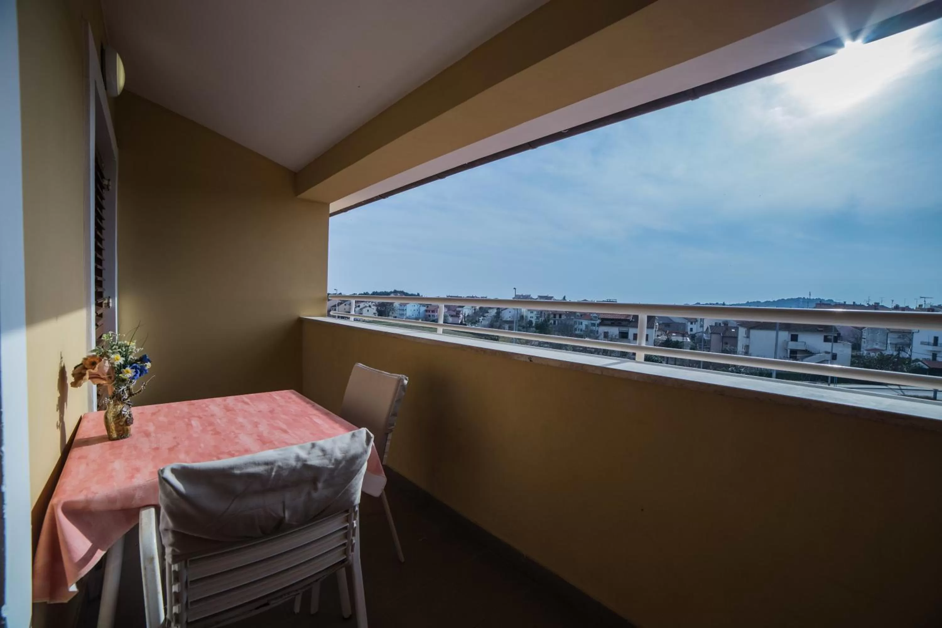 Balcony/Terrace in B@B Valbruna