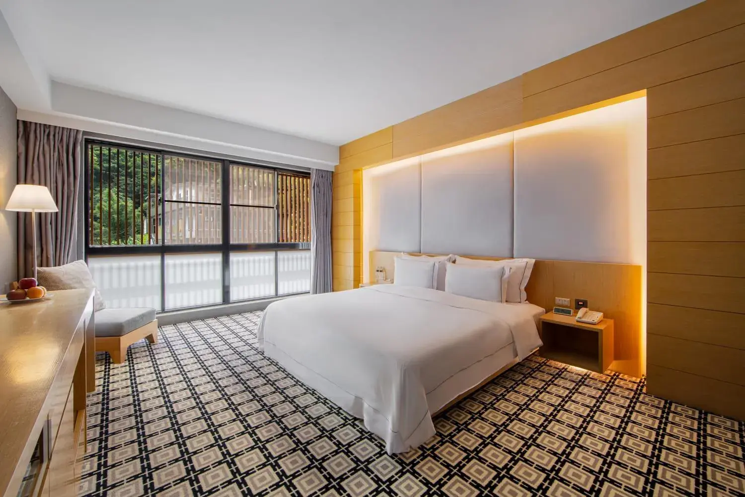 Bed in Pause Landis Resort Wulai
