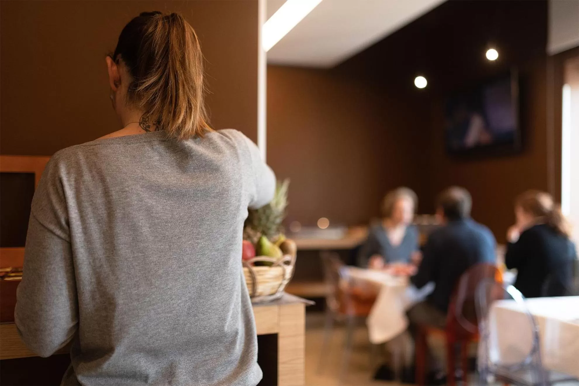 Continental breakfast in Hotel Porta Reale