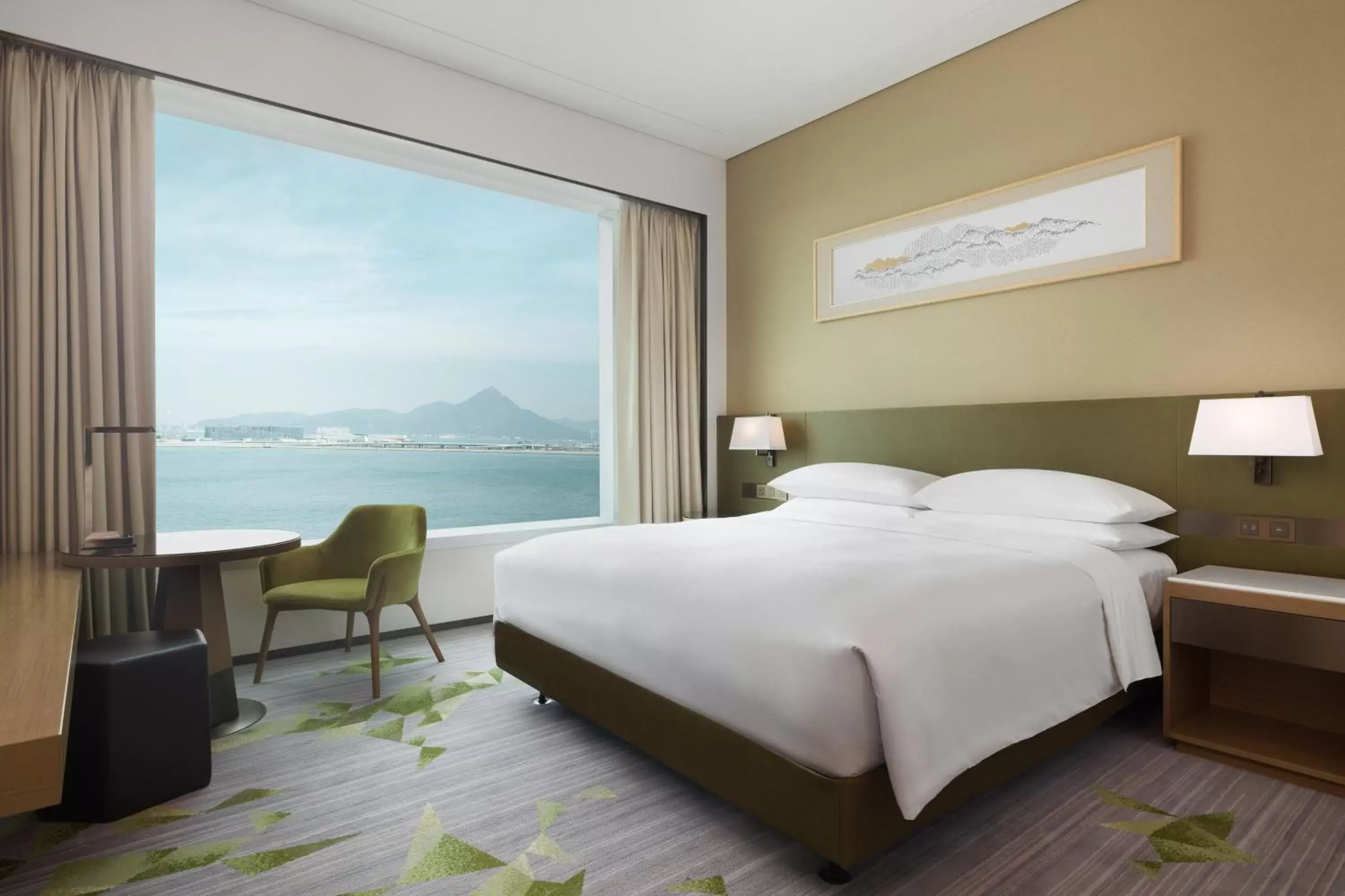 Photo of the whole room in Sheraton Hong Kong Tung Chung Hotel