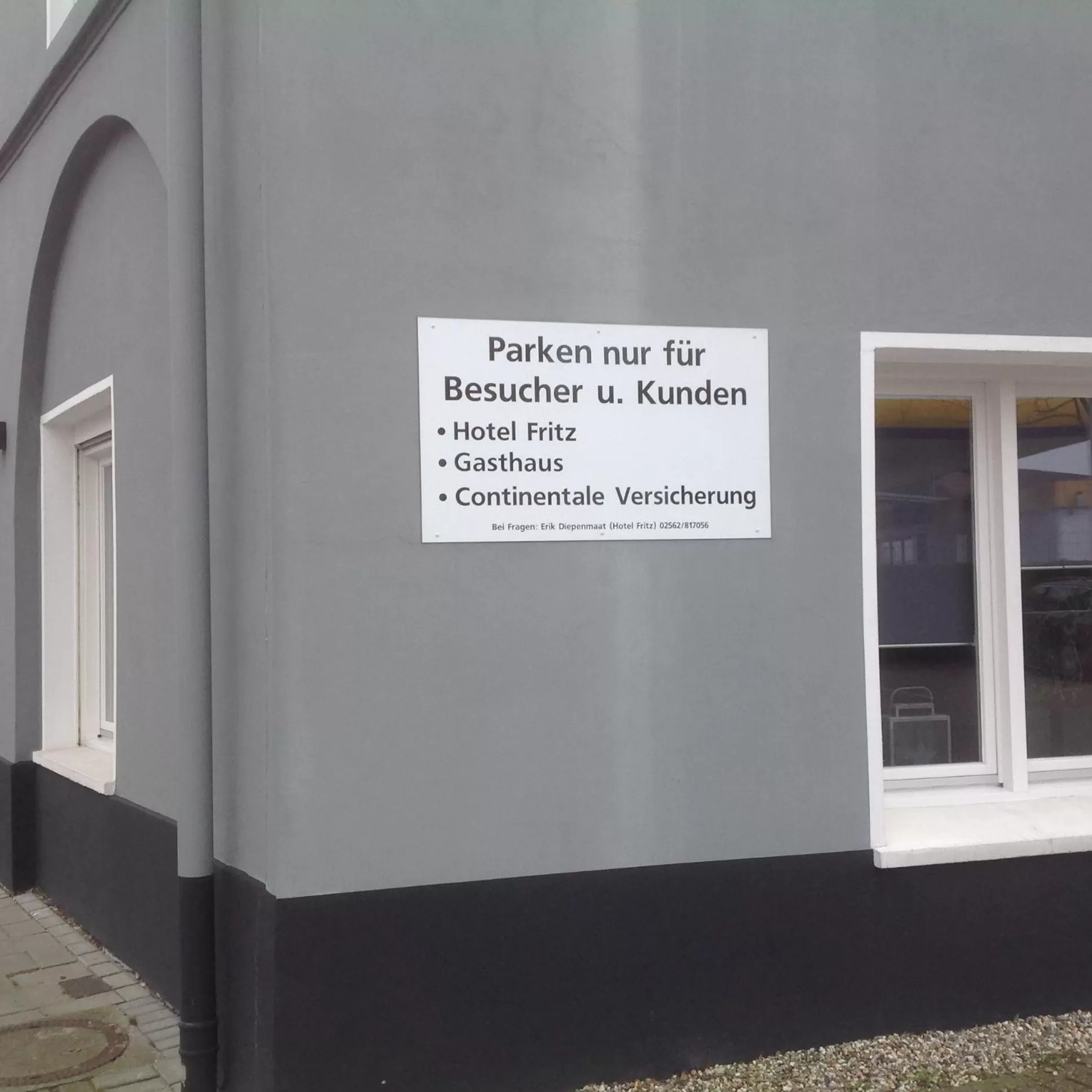 Property building in Hotel Restaurant Fritz