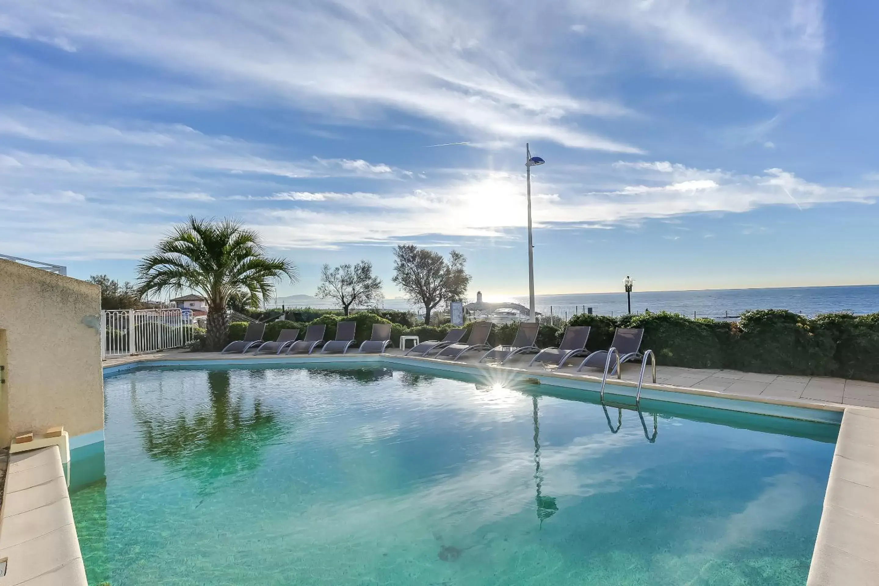 Swimming Pool in Hotel Paradou Mediterranee, BW Signature Collection by Best Western