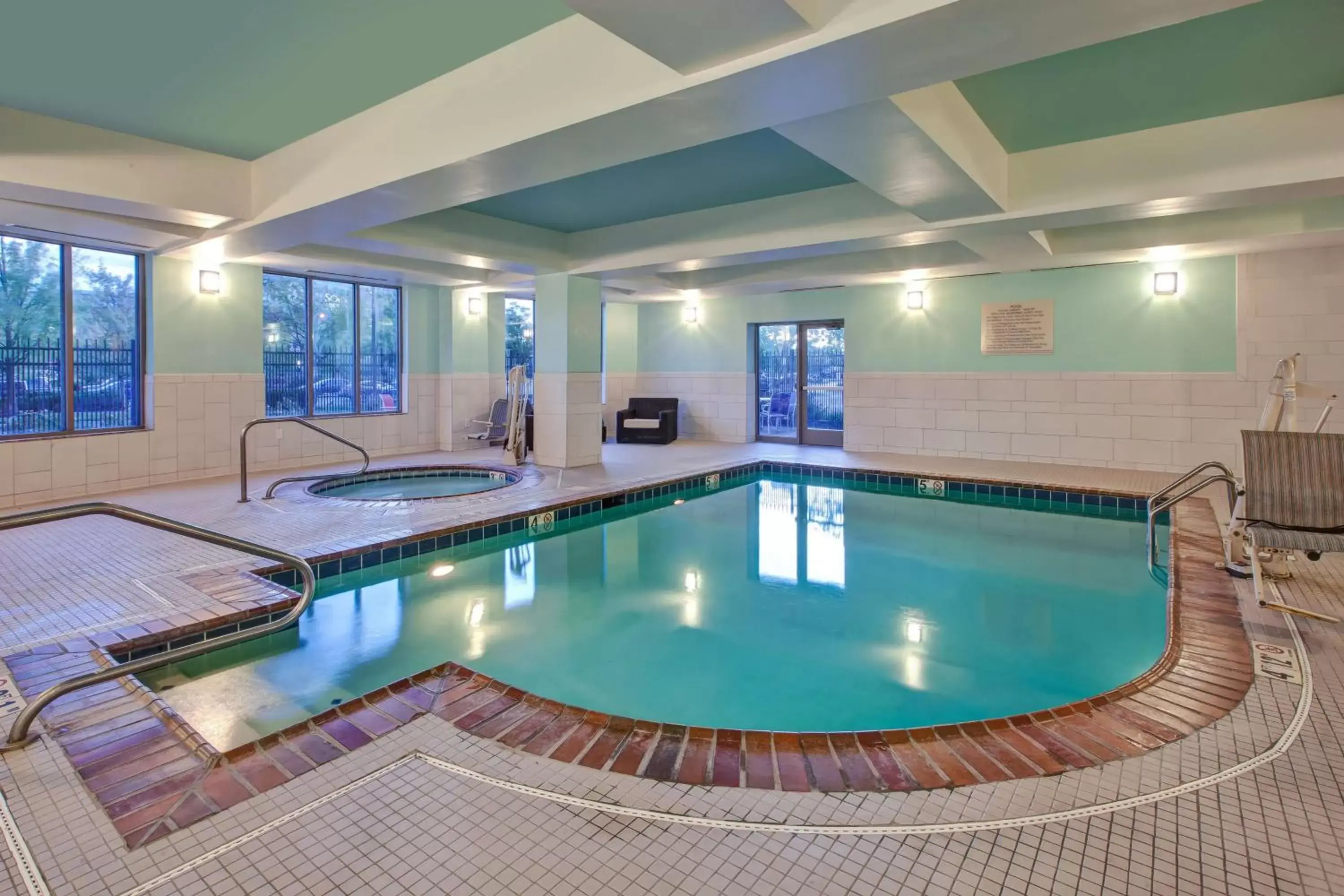 Pool view, Swimming Pool in Hilton Garden Inn Dayton/ Beavercreek