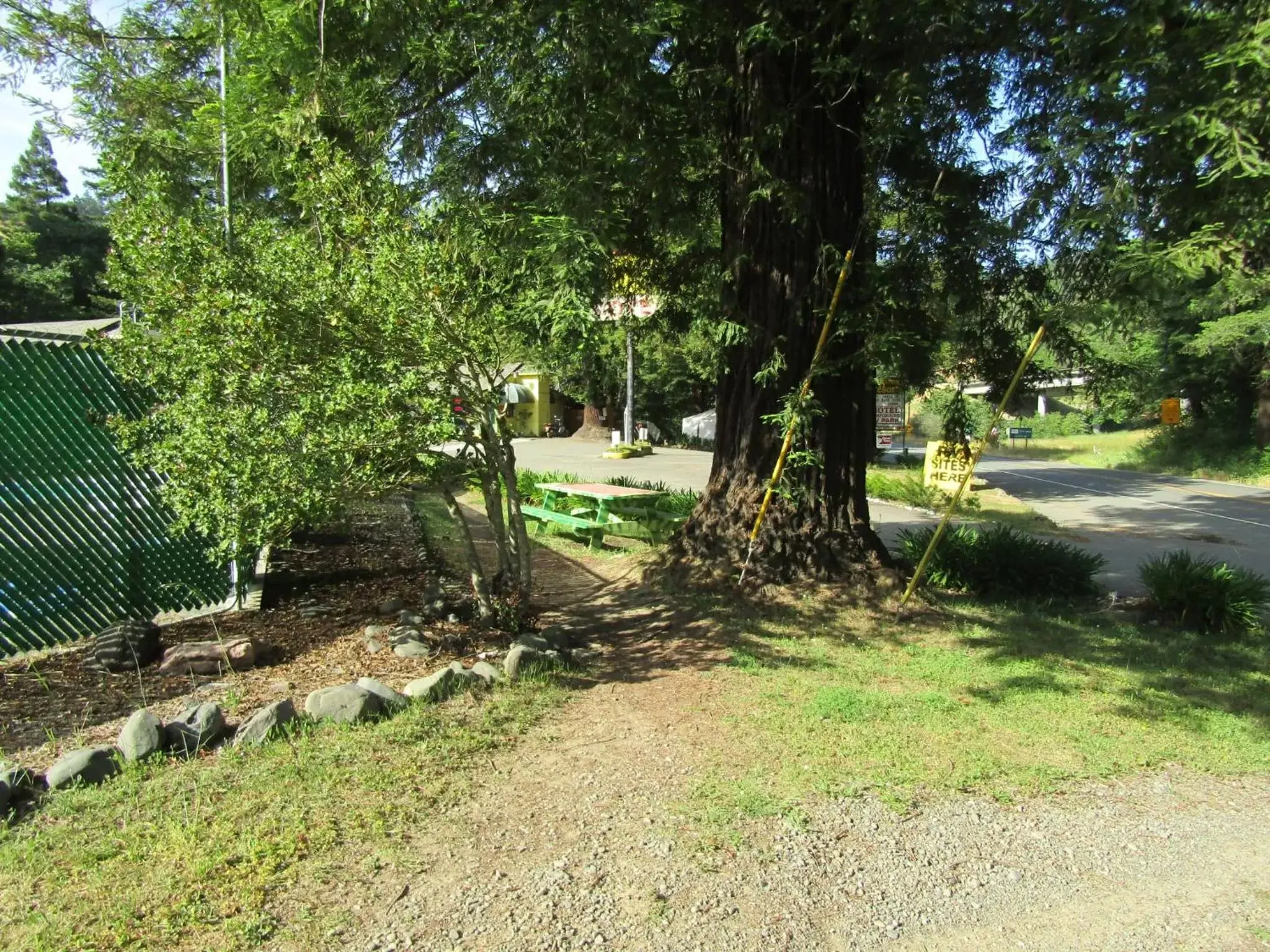 View (from property/room), Garden in Dean Creek Resort