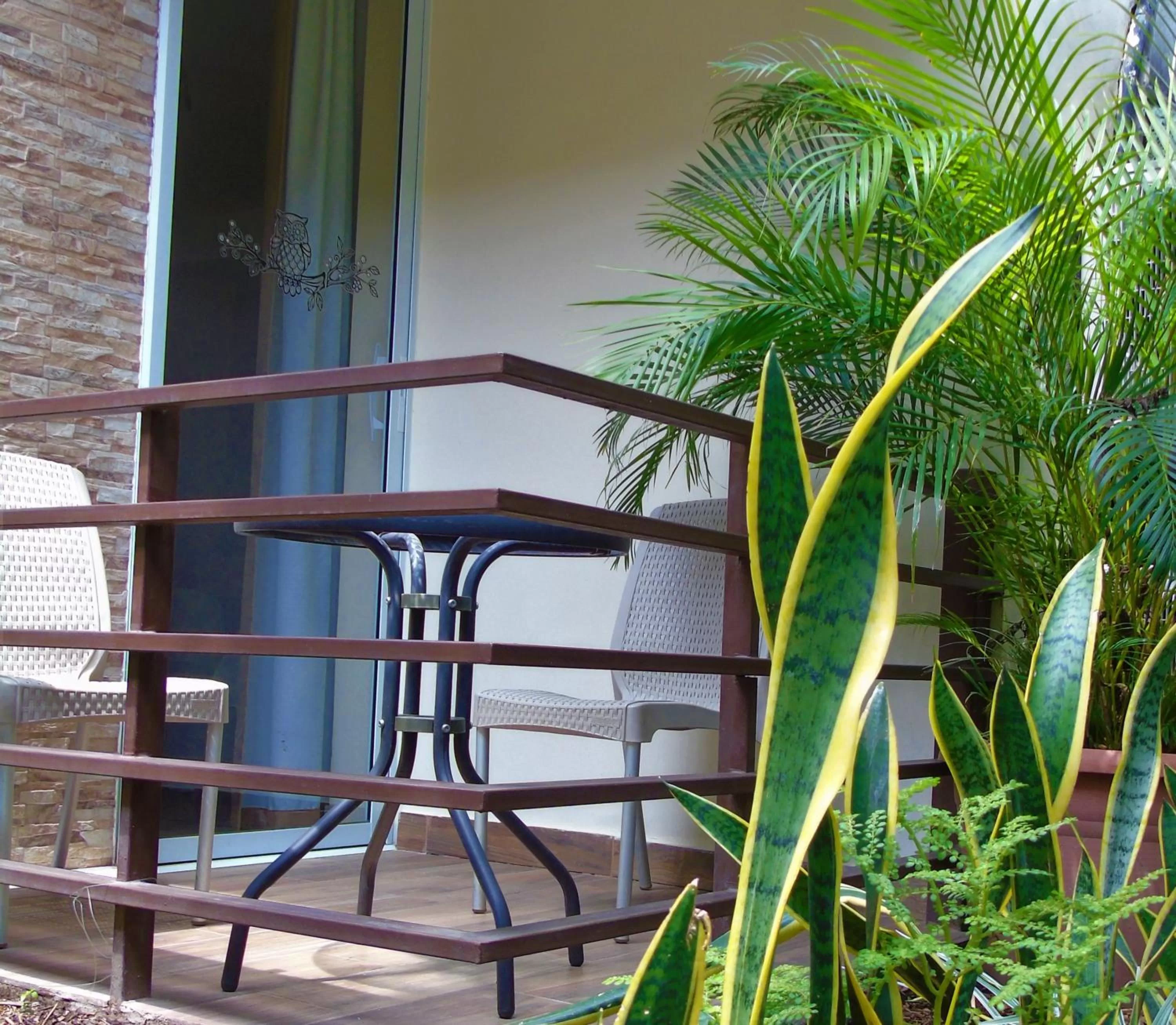 Balcony/Terrace in Las Magnolias Hotel Boutique