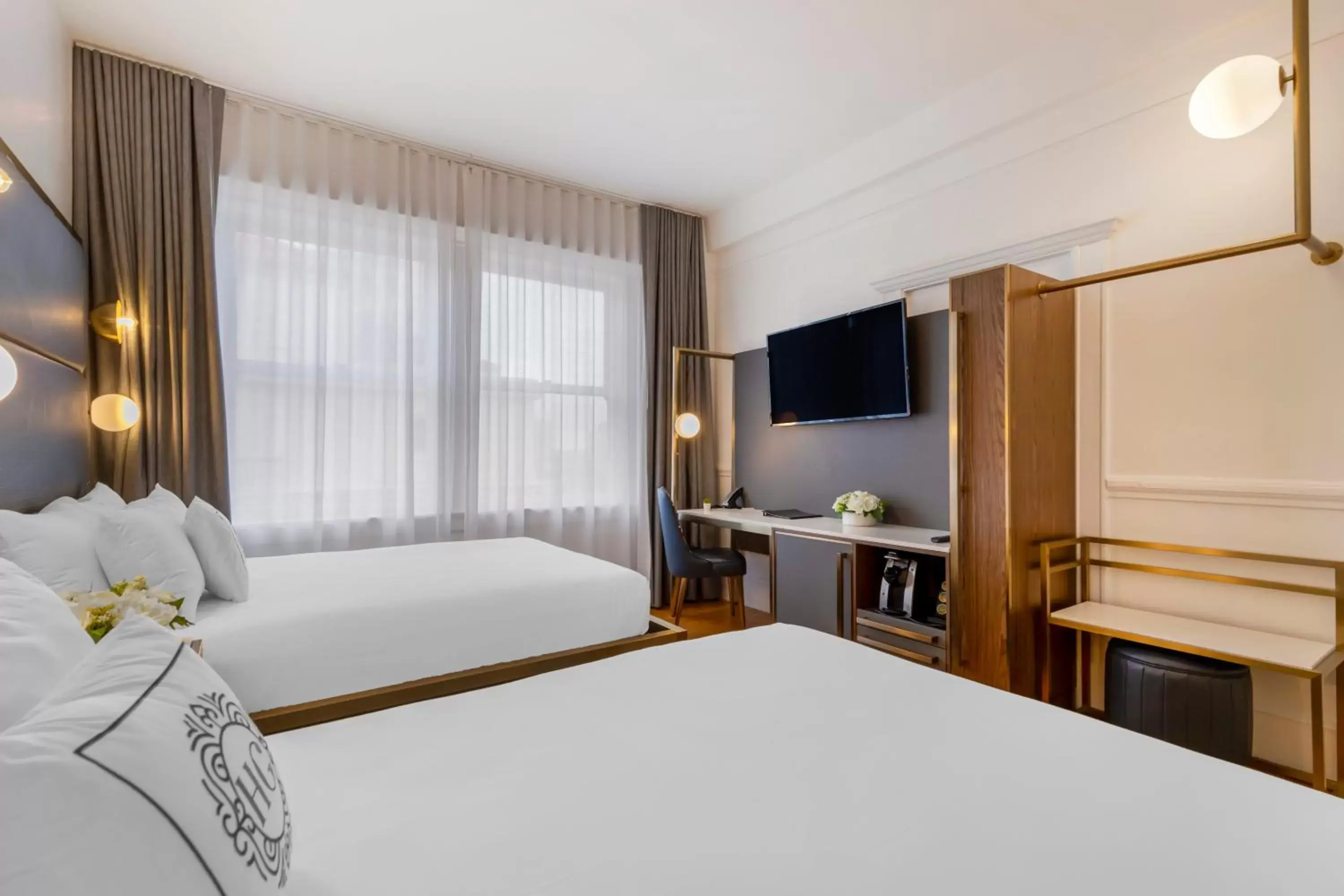 Bedroom, Bed in Hotel Gibbs Downtown Riverwalk Bedroom, Bed in Hotel Gibbs Downtown Riverwalk