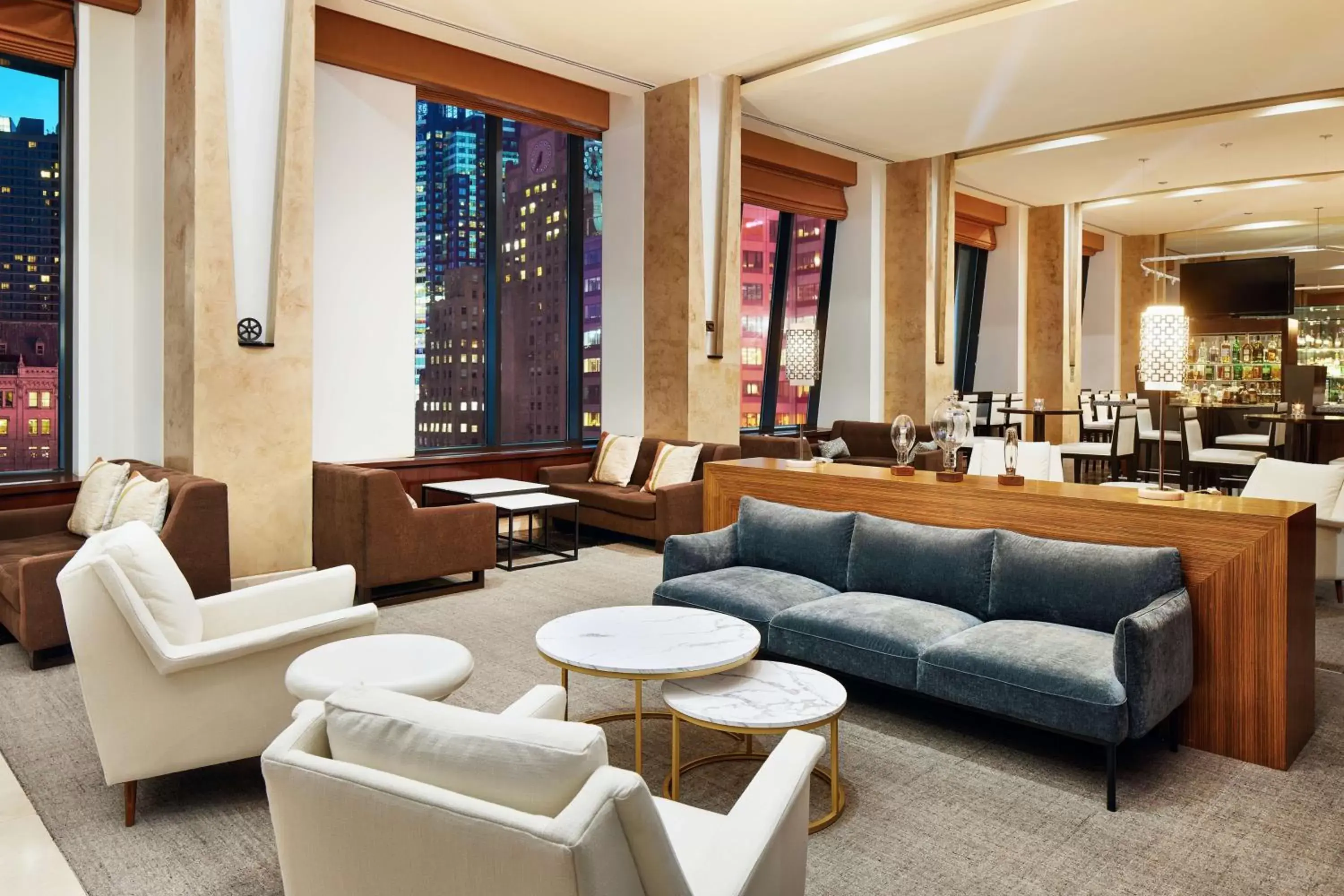 Lobby or reception, Seating Area in Hilton New York Times Square