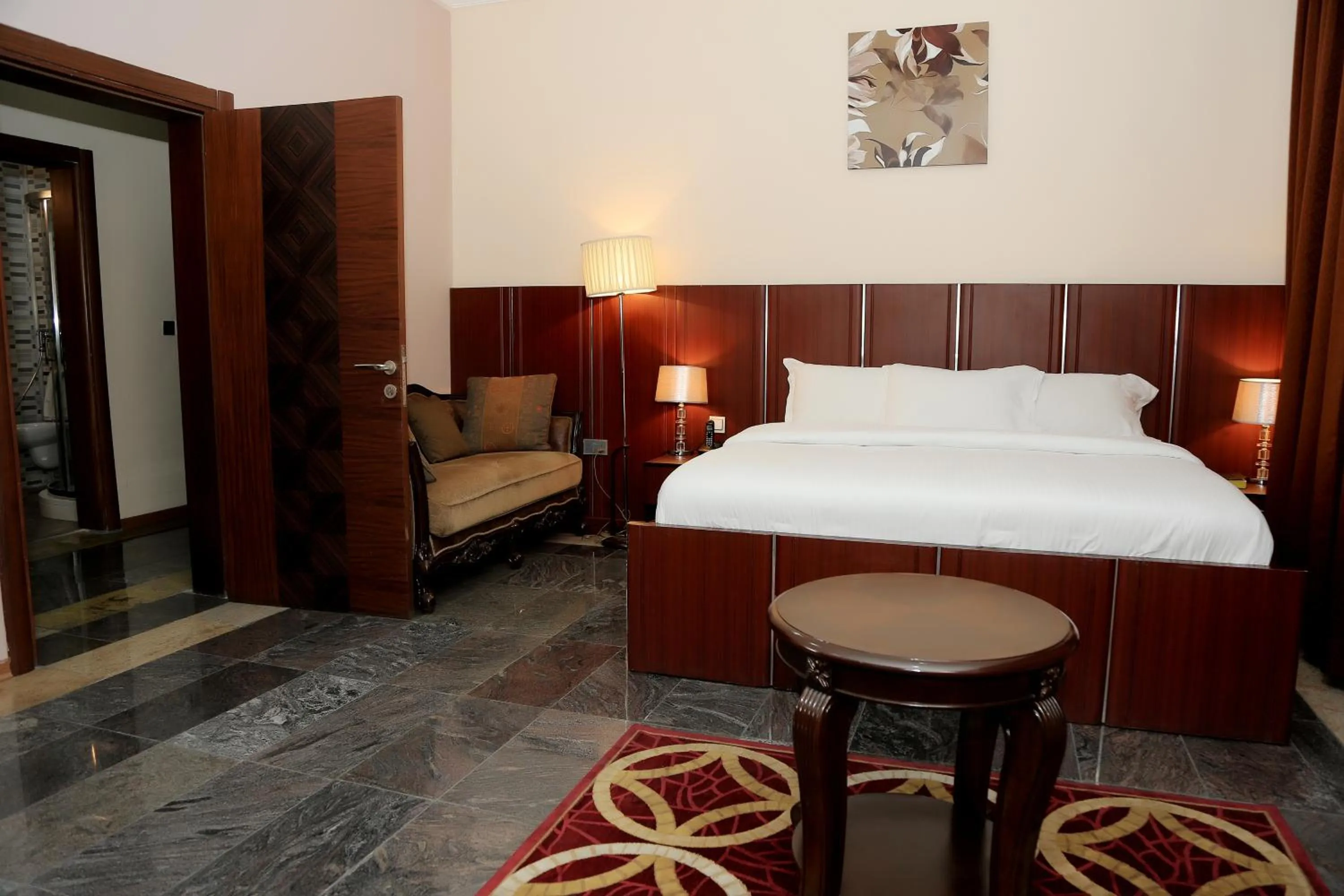 Bedroom, Bed in Swiss International Mabisel Port Harcourt