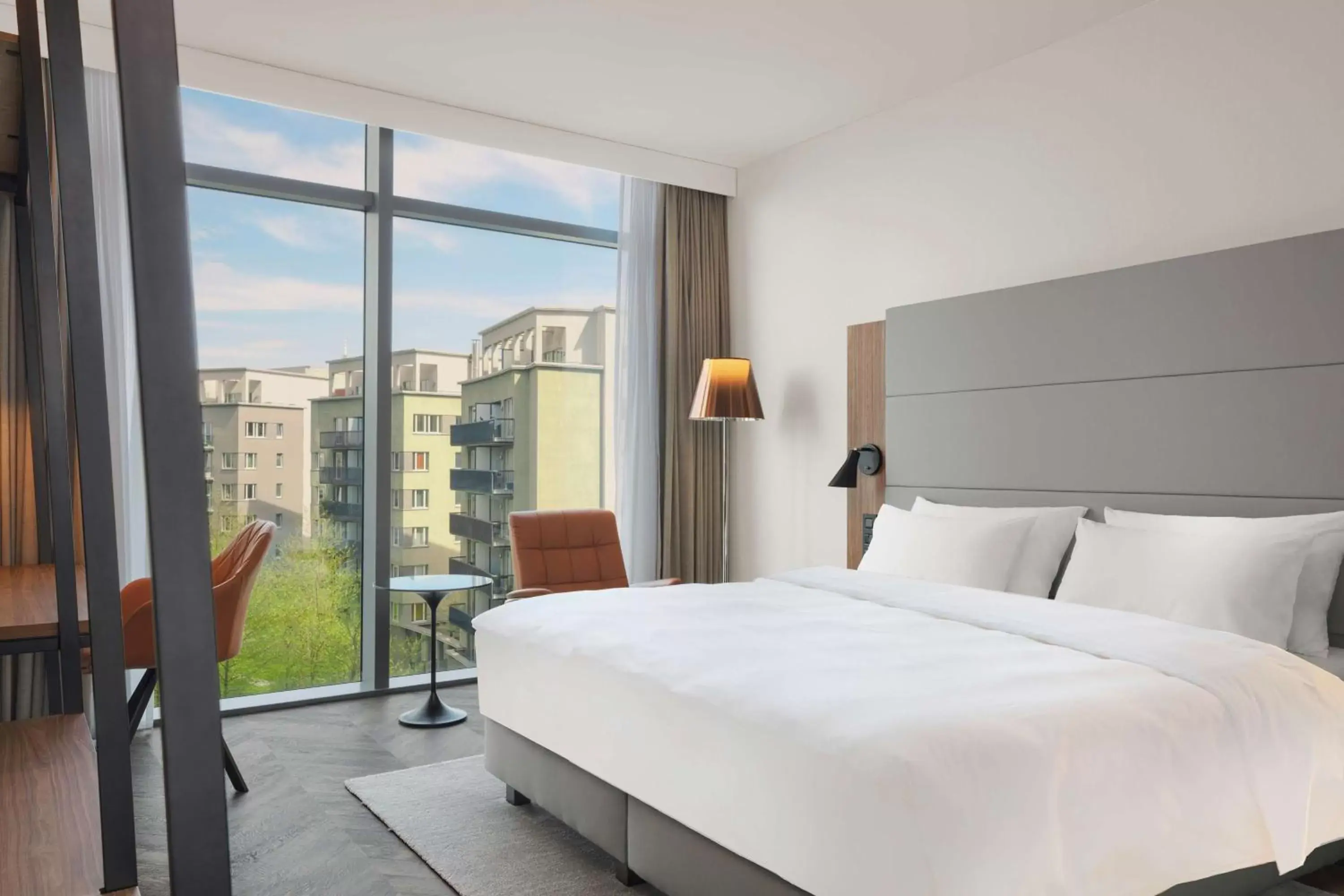 Photo of the whole room, Bed in Radisson Blu Hotel Frankfurt