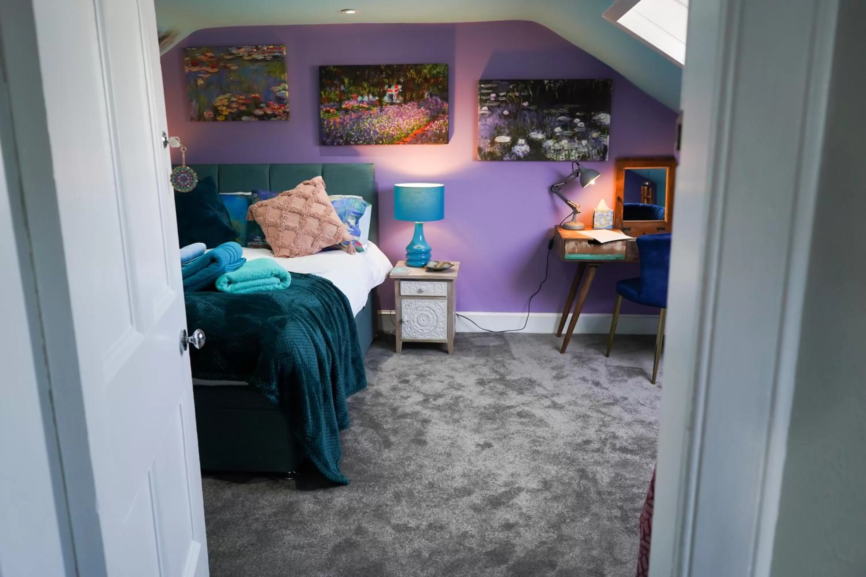 Bedroom, Bed in The Art Bank